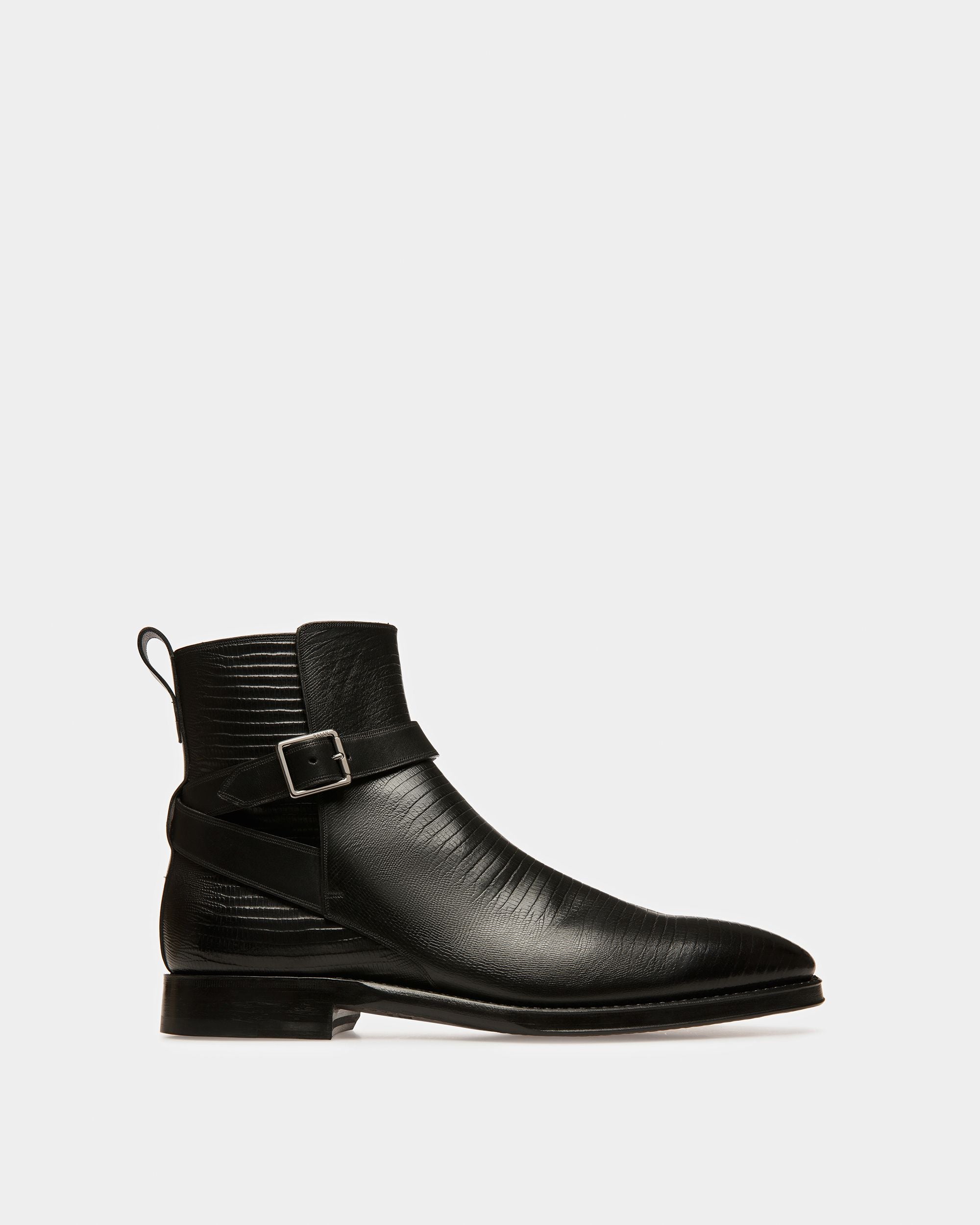 Scaviel Lederstiefel In Schwarz - Herren - Bally - 01