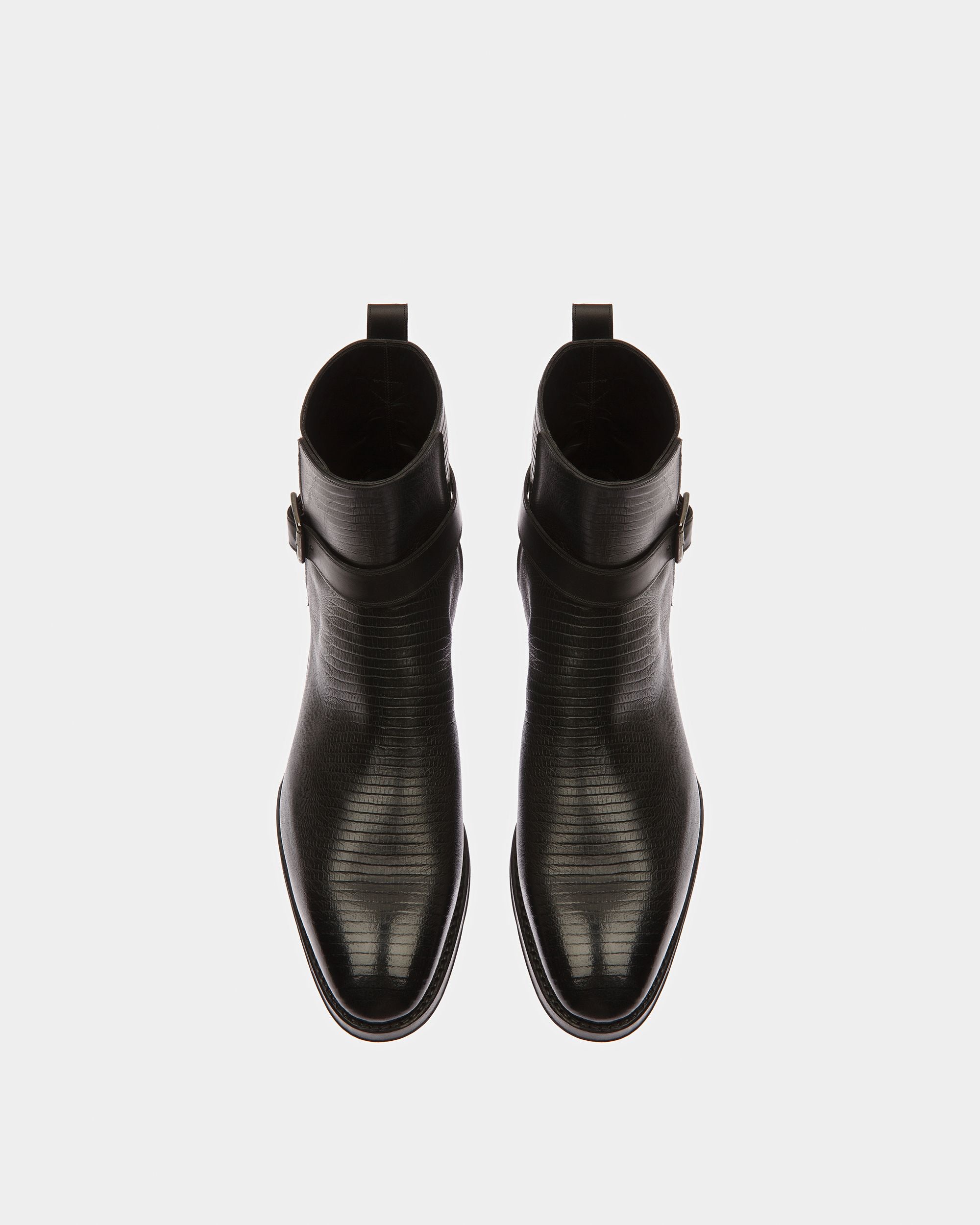 Scaviel Lederstiefel In Schwarz - Herren - Bally - 02