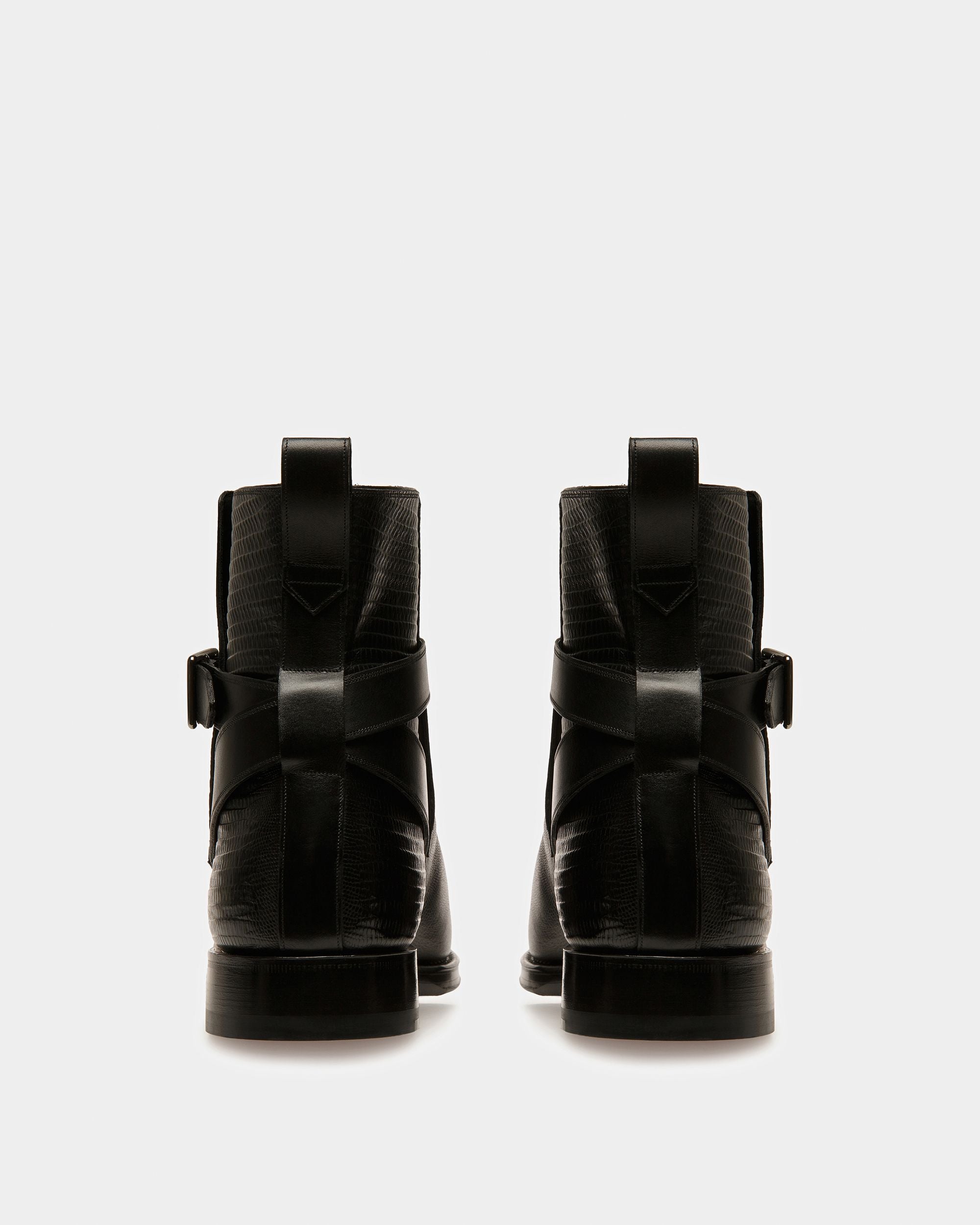 Scaviel Lederstiefel In Schwarz - Herren - Bally - 04