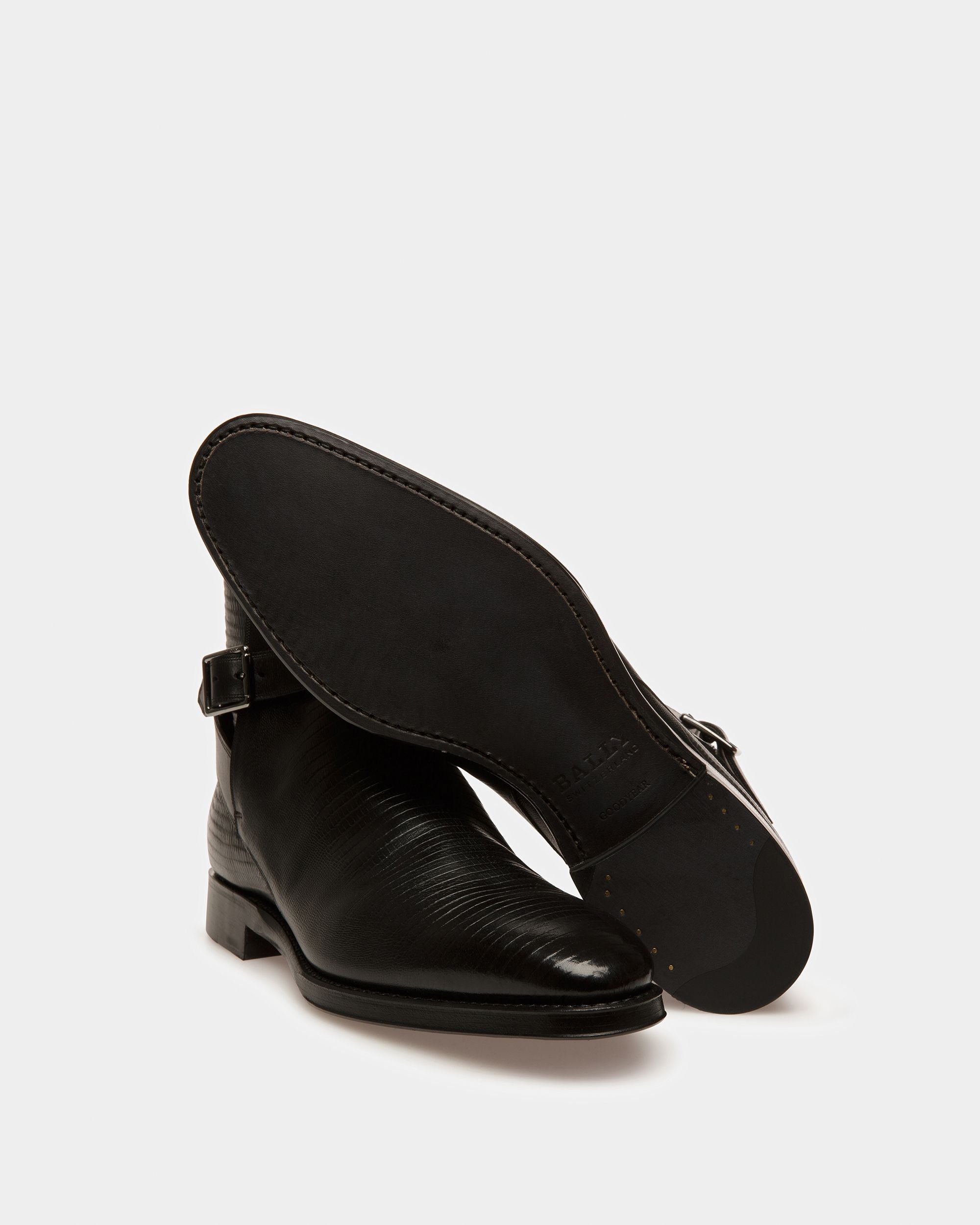 Scaviel Lederstiefel In Schwarz - Herren - Bally - 05