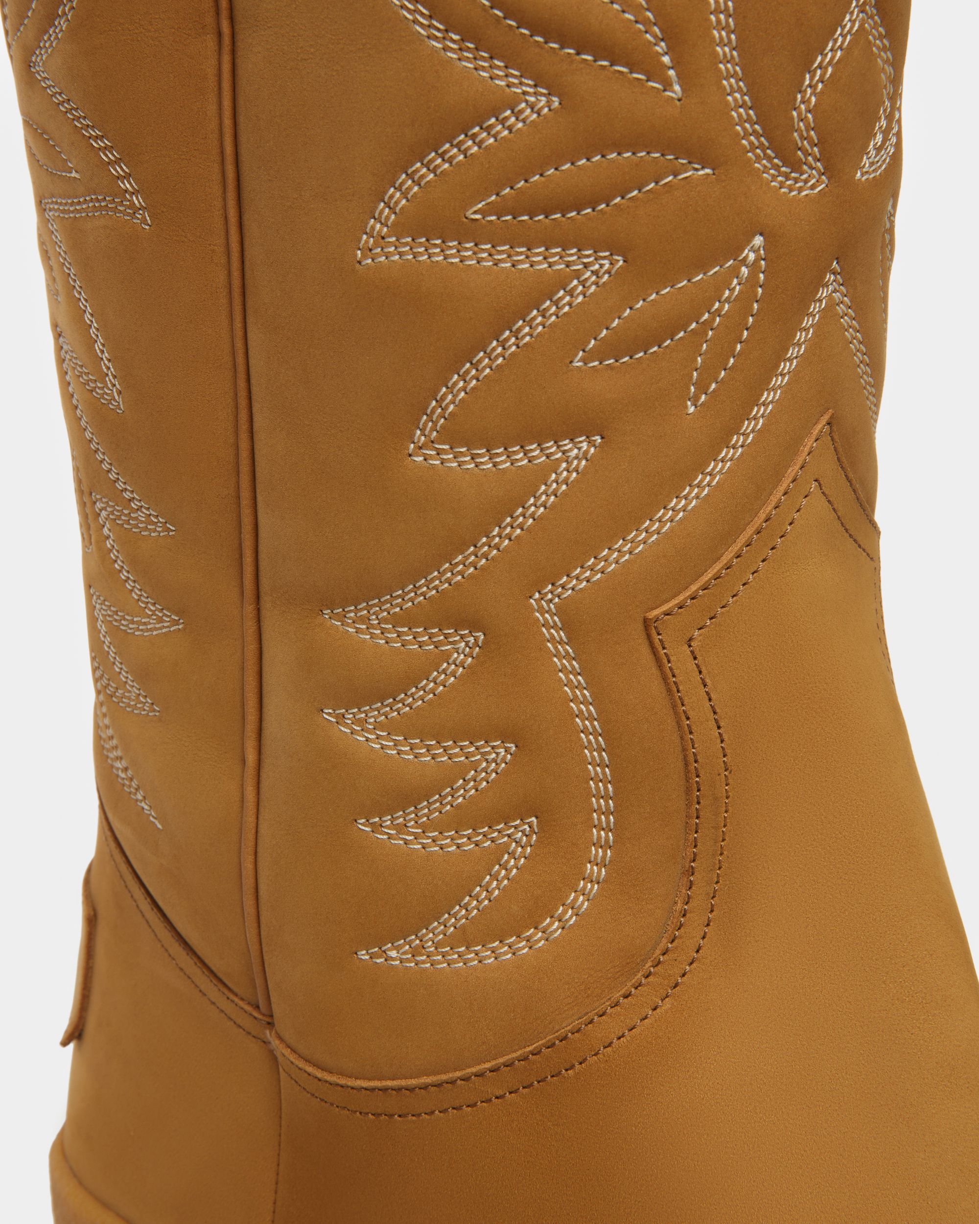 Stiefel Aus Nubukleder In Camel Mit Stickerei Aus Der Curling Kollektion - Herren - Bally - 05