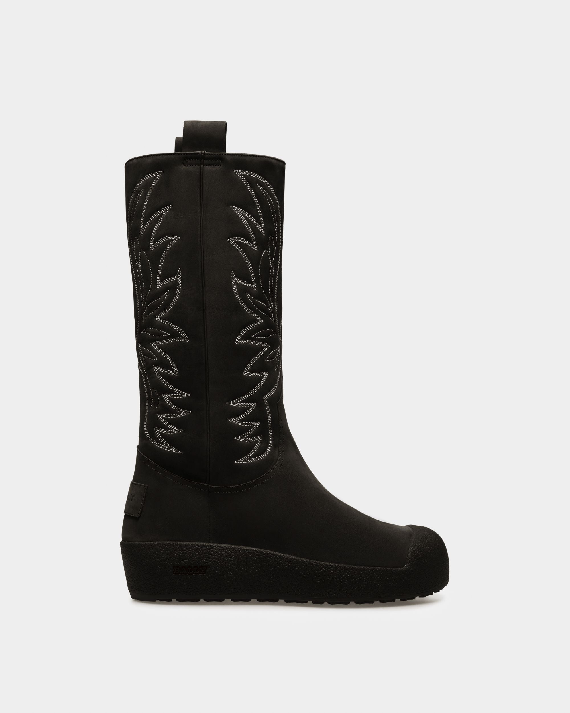 Montana Leder-Schneestiefel In Schwarz - Herren - Bally - 01