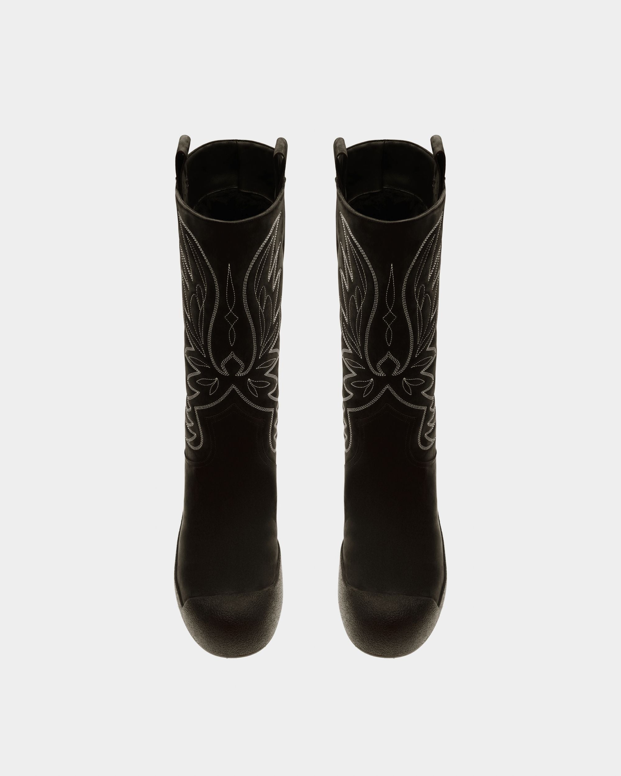 Montana Leder-Schneestiefel In Schwarz - Herren - Bally - 02
