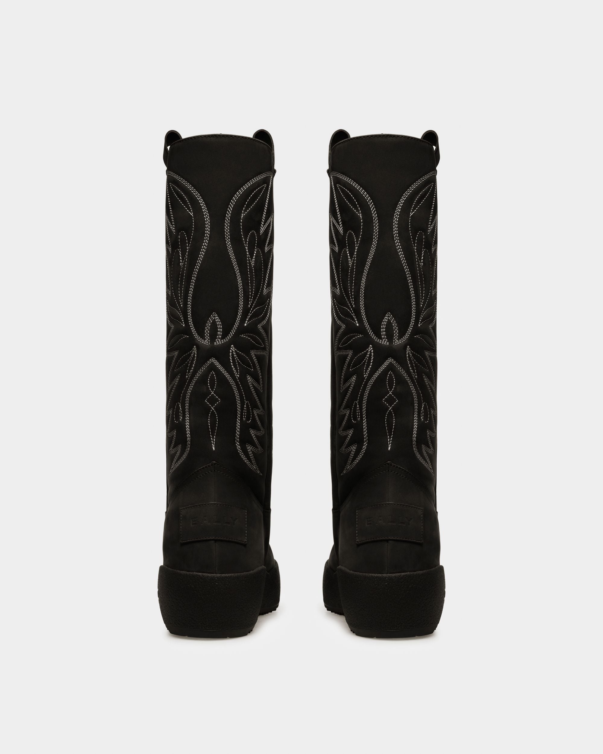Montana Leder-Schneestiefel In Schwarz - Herren - Bally - 04