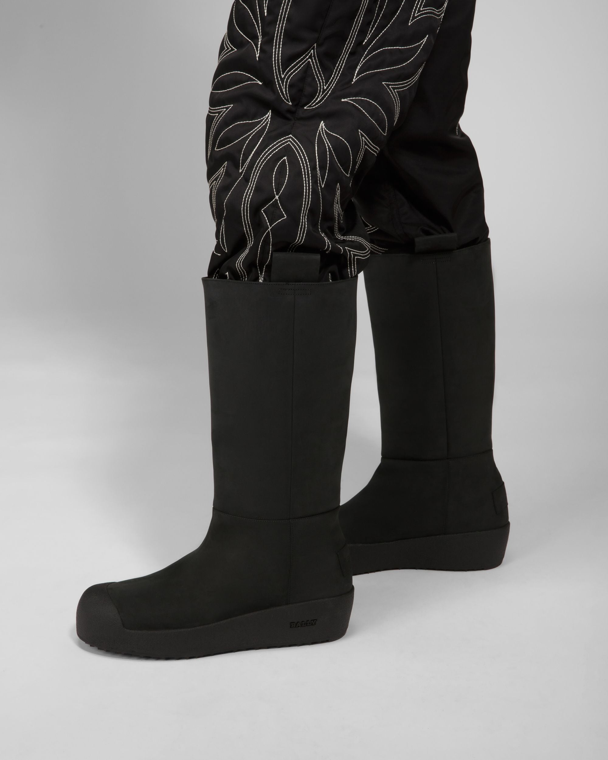 Jackson Leder-Schneestiefel In Schwarz - Herren - Bally - 03