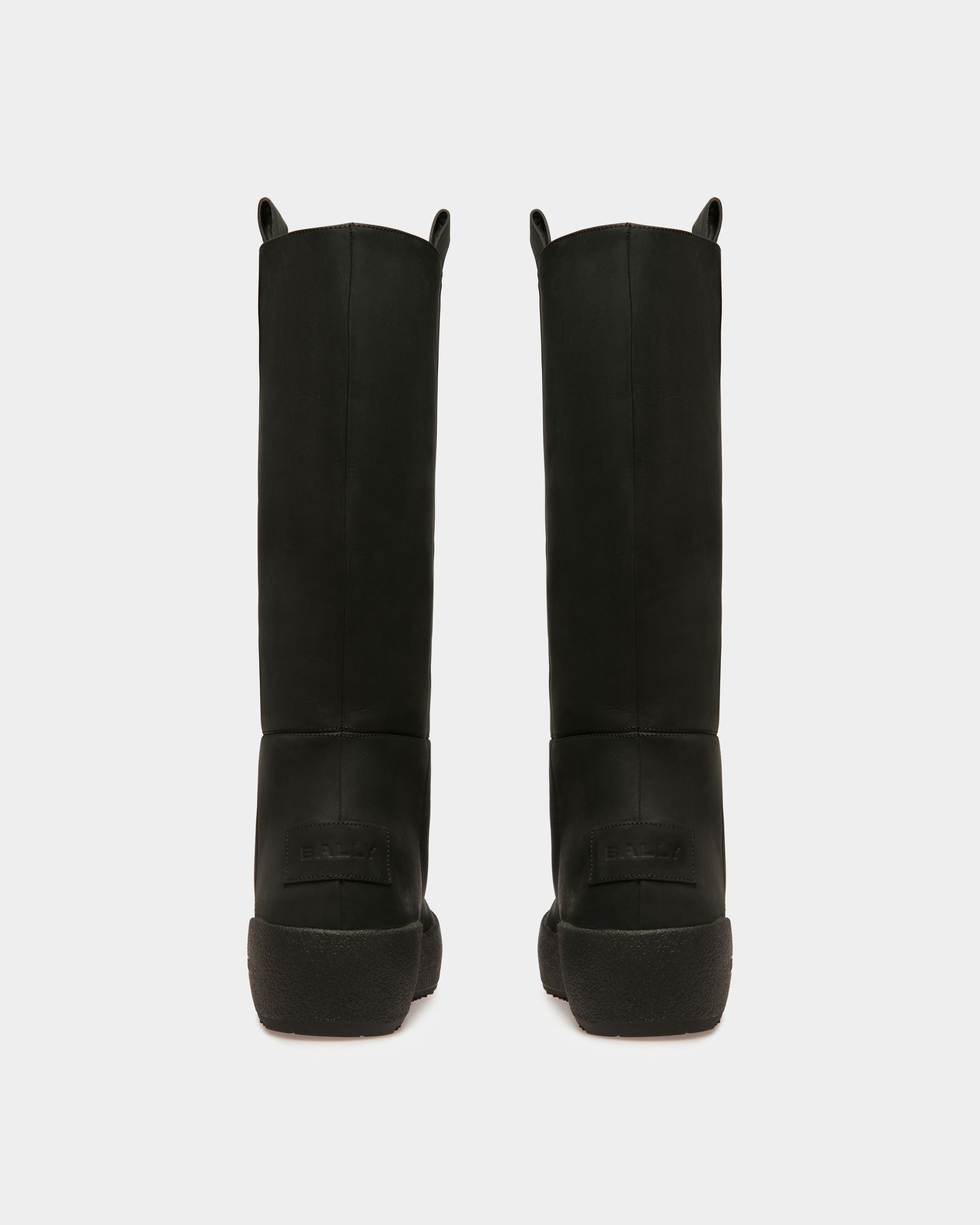 Jackson Leder-Schneestiefel In Schwarz - Herren - Bally - 04