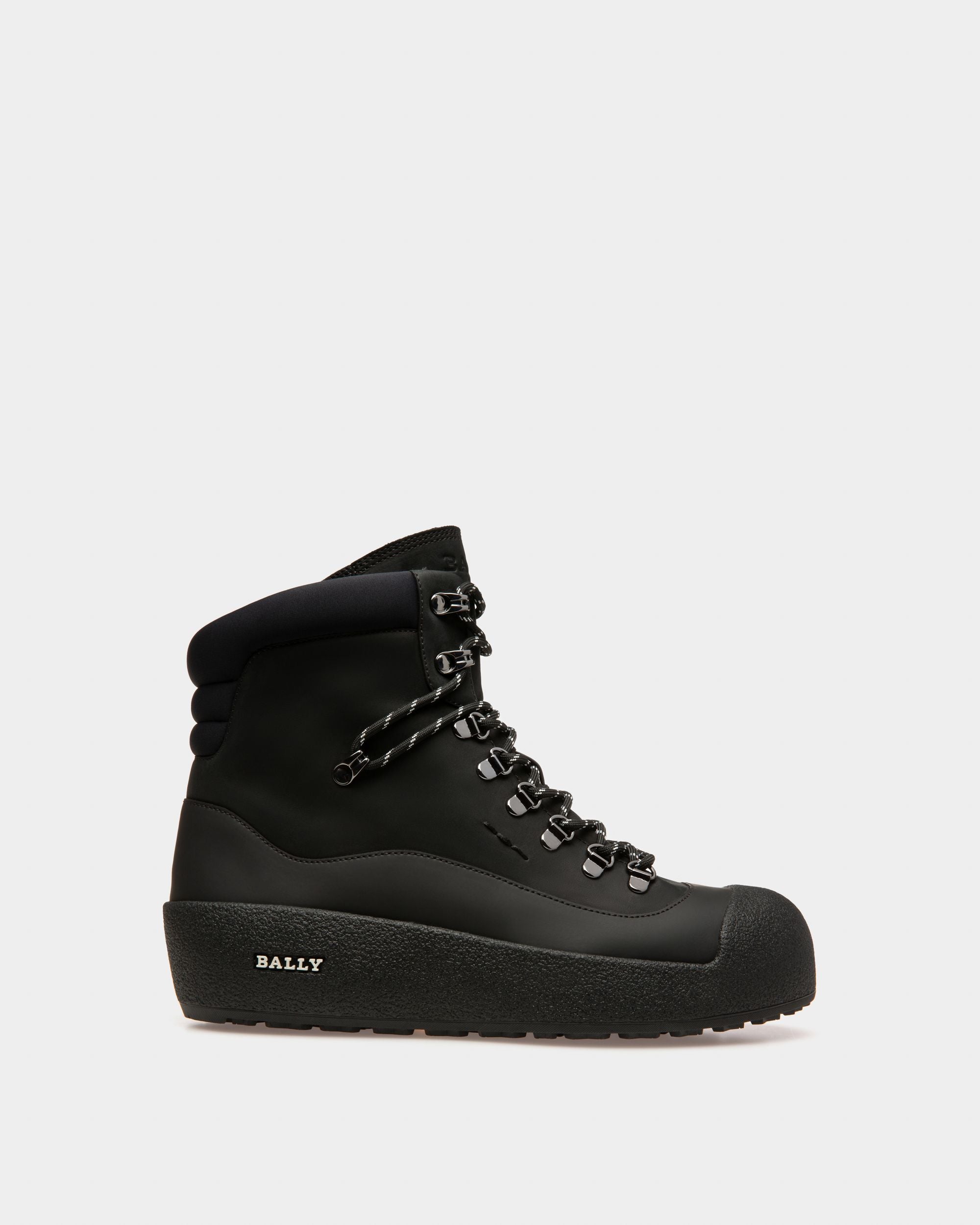 Cayden Schneestiefel Aus Schwarzem Leder - Herren - Bally - 01