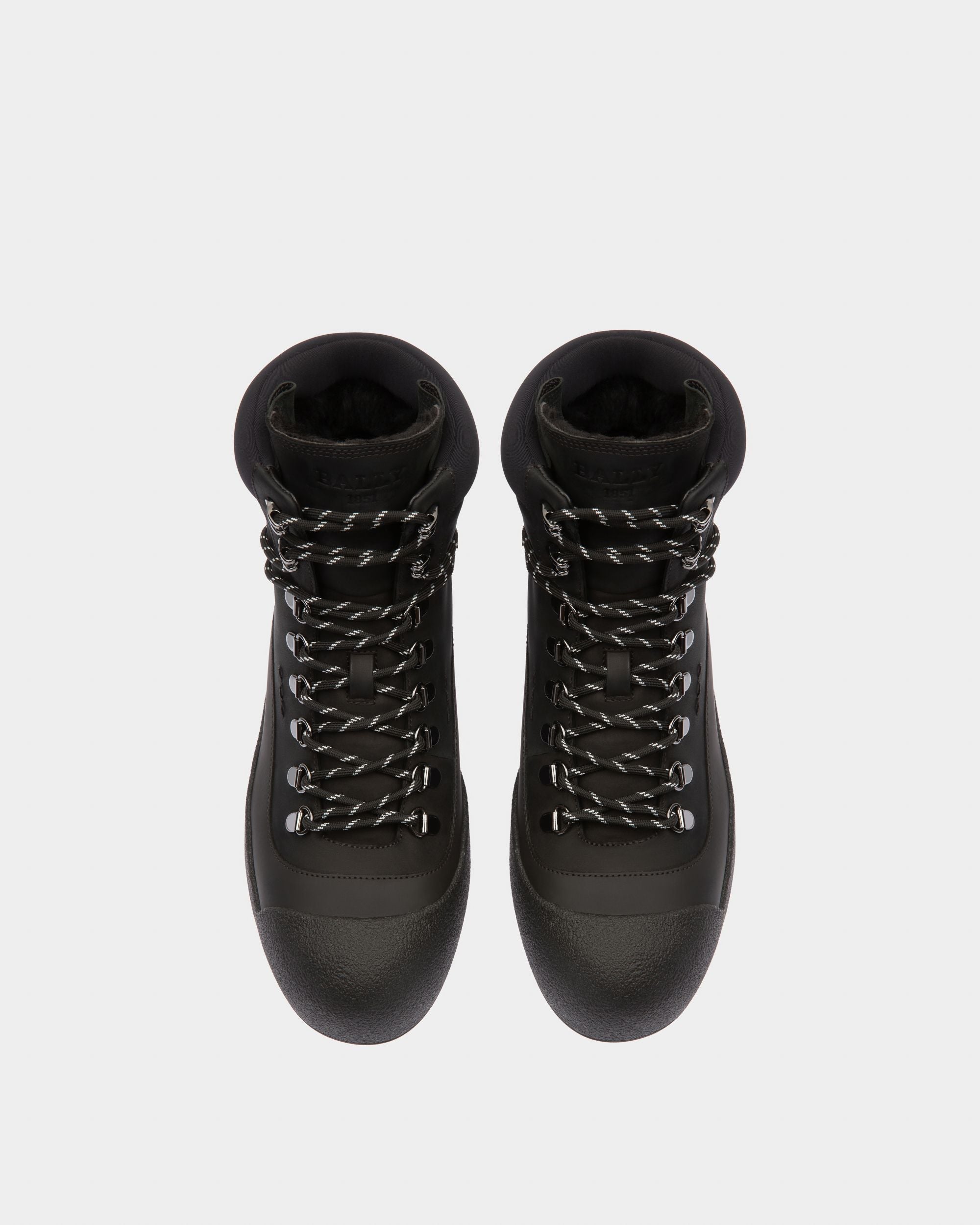 Cayden Schneestiefel Aus Schwarzem Leder - Herren - Bally - 02