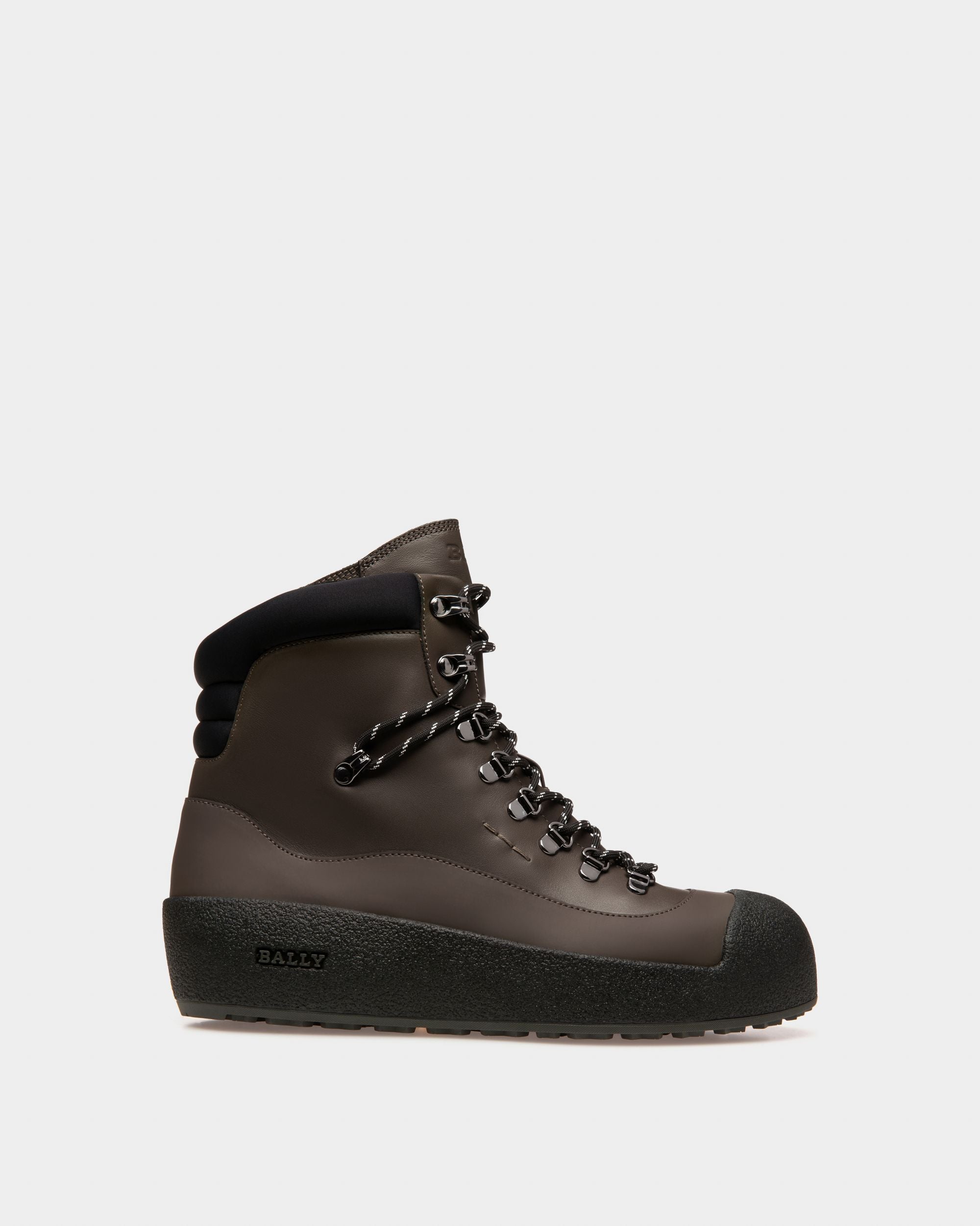 Cayden Aus Braunem Und Schwarzen Leder - Herren - Bally - 01