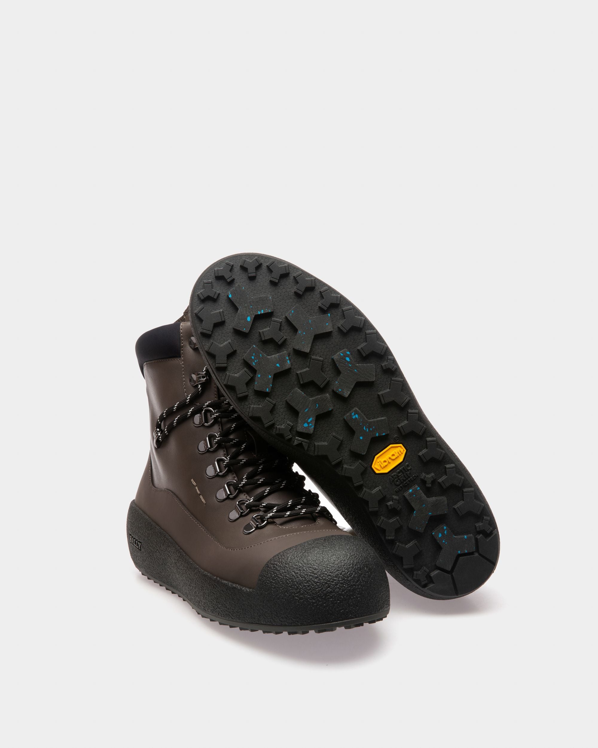 Cayden Aus Braunem Und Schwarzen Leder - Herren - Bally - 04