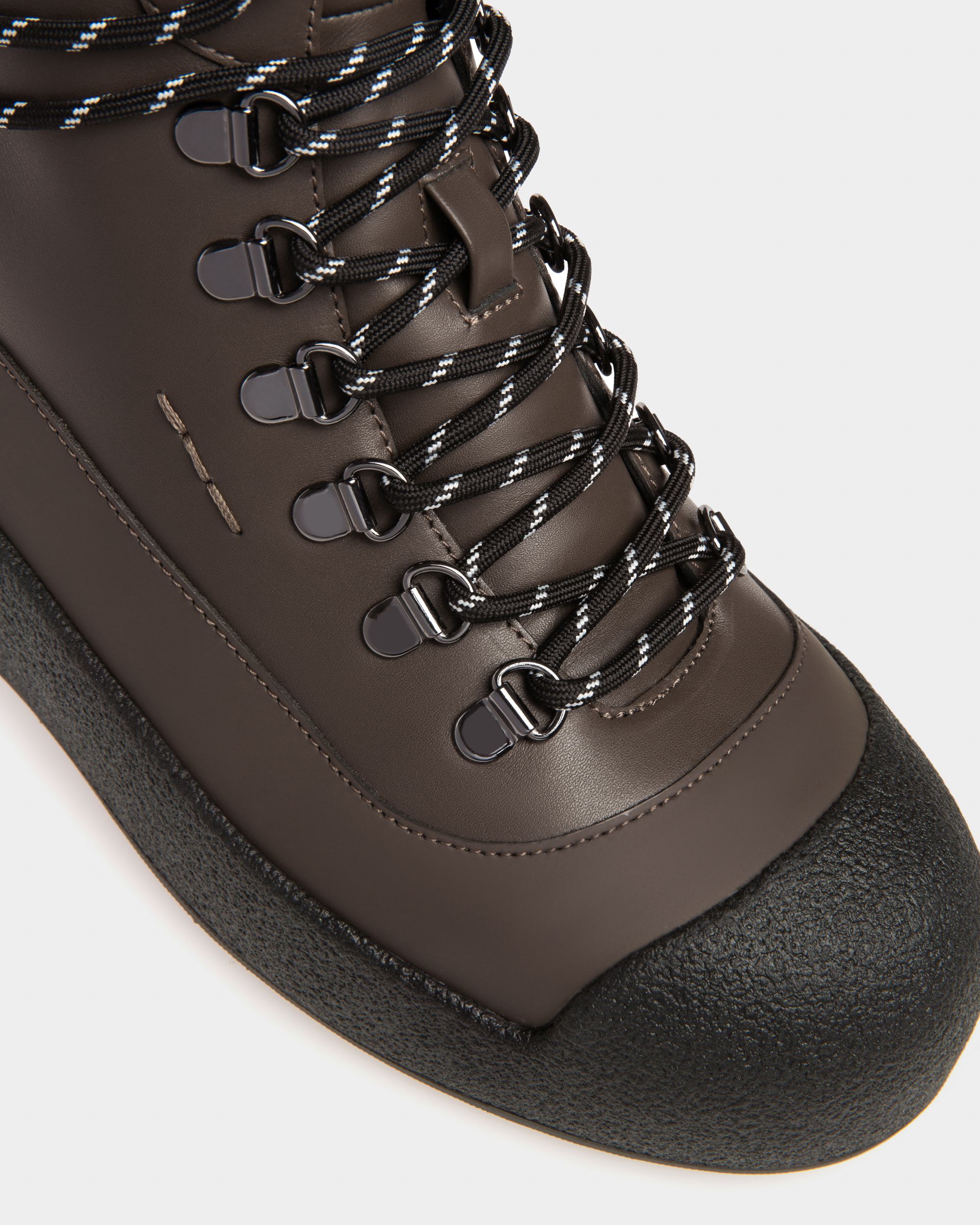 Cayden Aus Braunem Und Schwarzen Leder - Herren - Bally - 05
