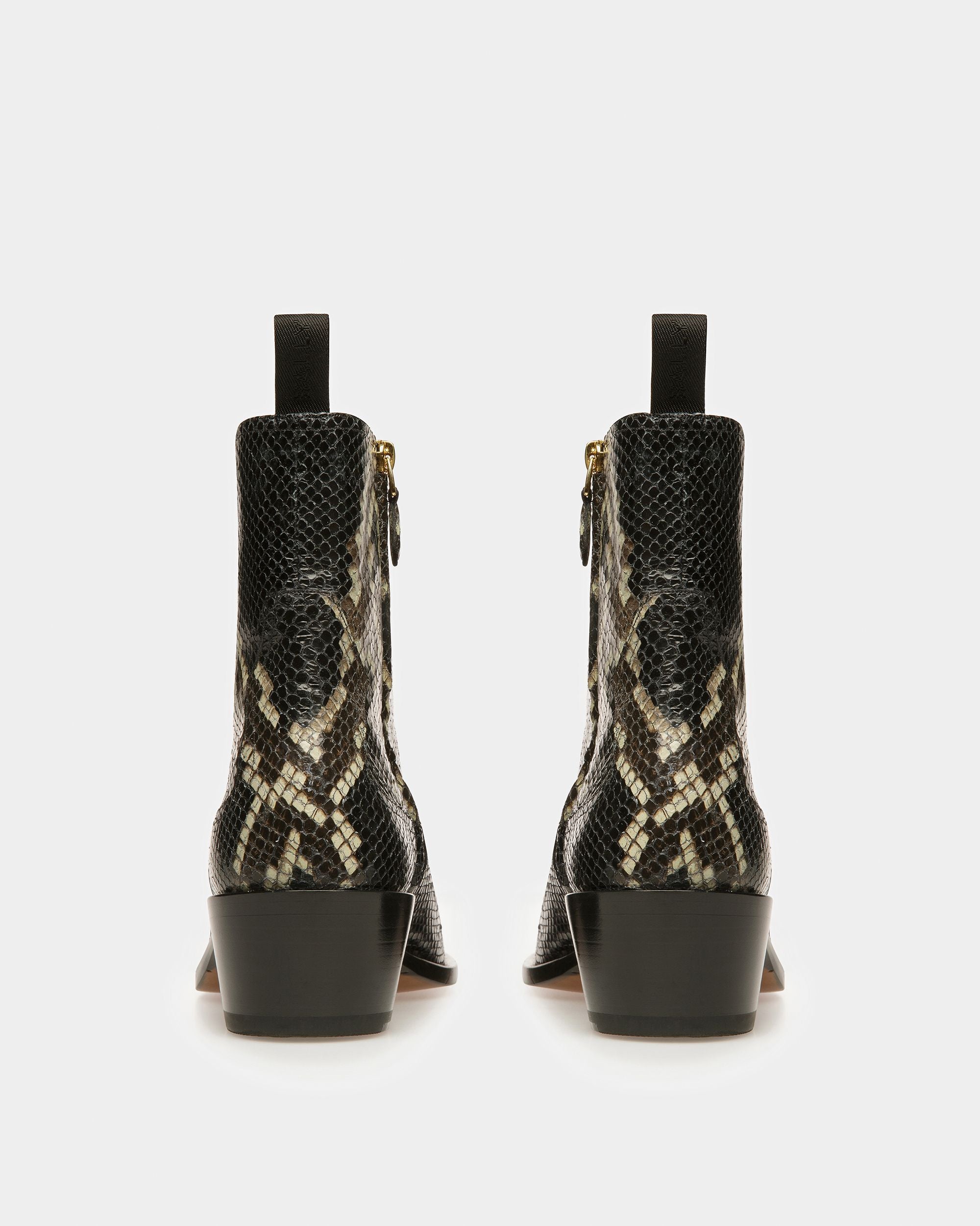 Gaiman Stiefelette Mit Python-Print - Herren - Bally - 03