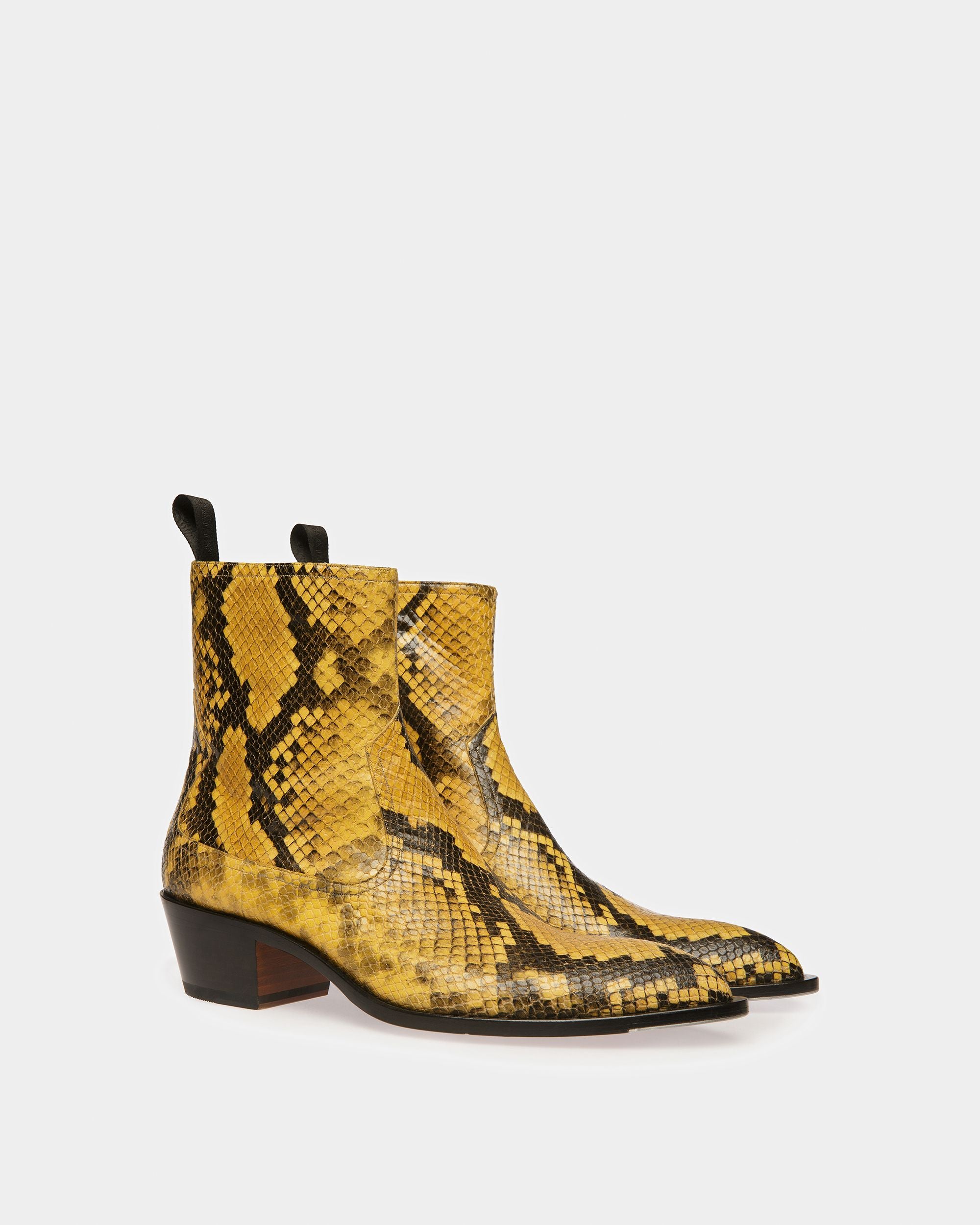 Gaiman Stiefelette Mit Python-Print - Herren - Bally - 03
