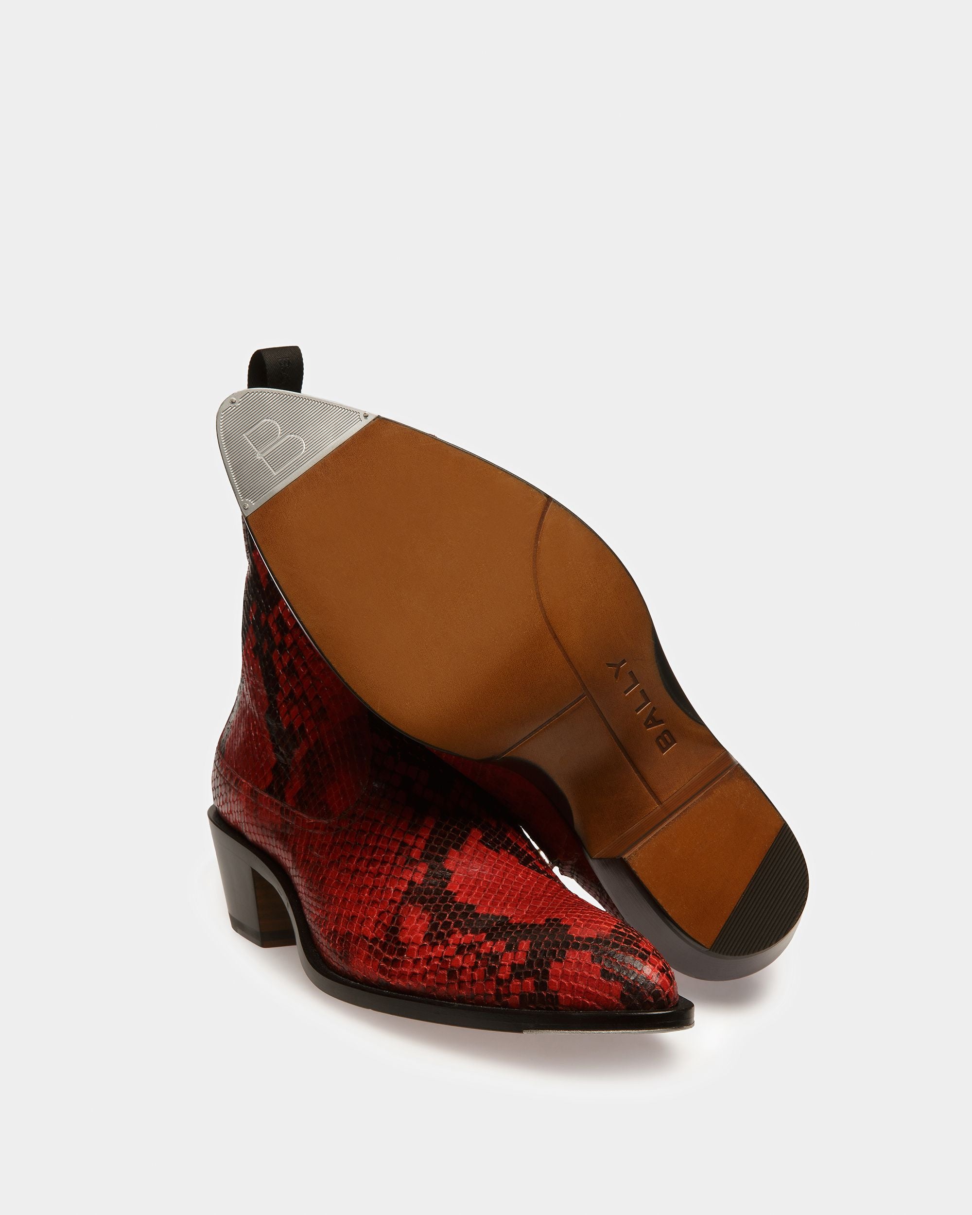 Gaiman Stiefelette Mit Python-Print - Herren - Bally - 05