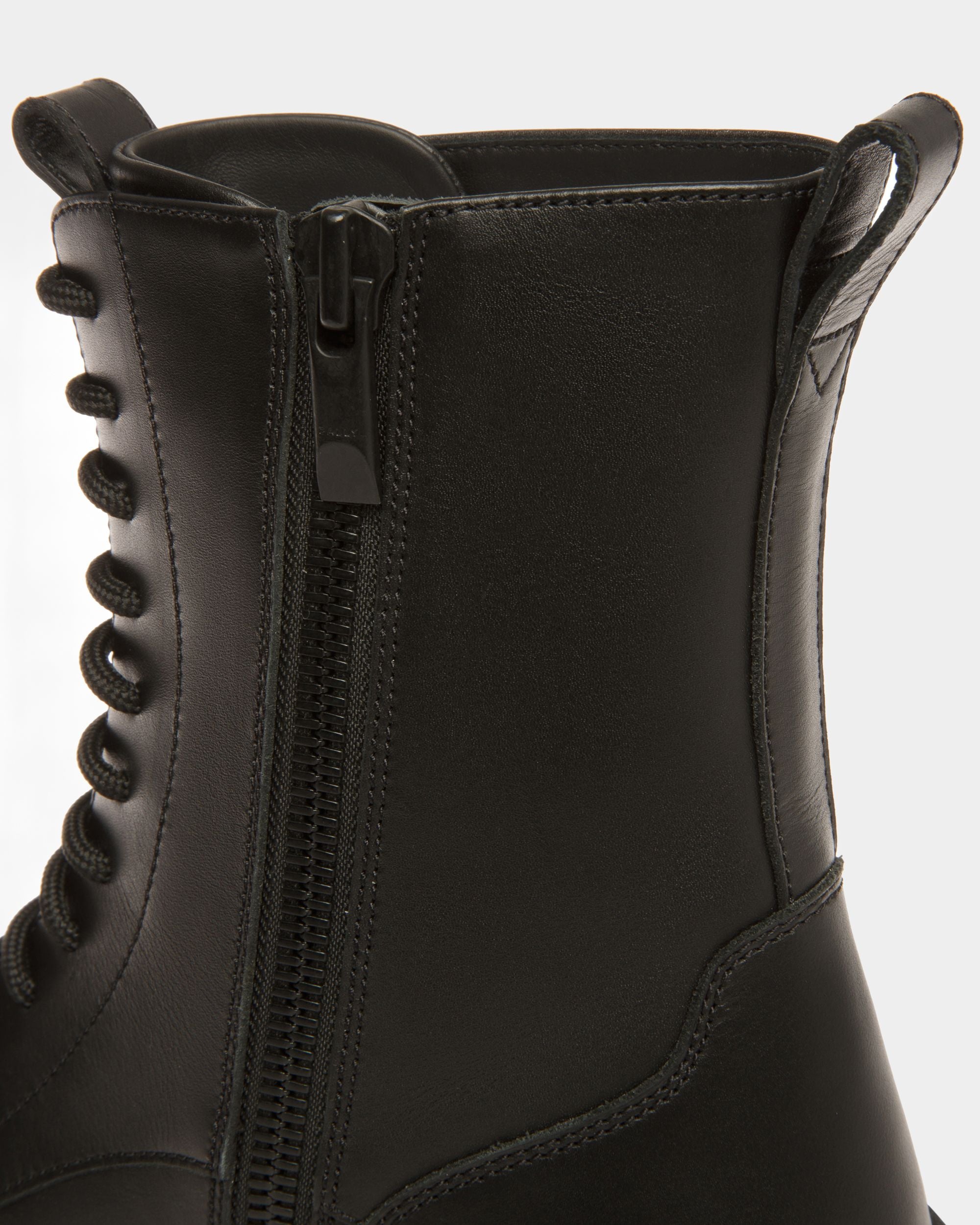 Frei Schneestiefel Aus Leder In Schwarz - Herren - Bally - 05