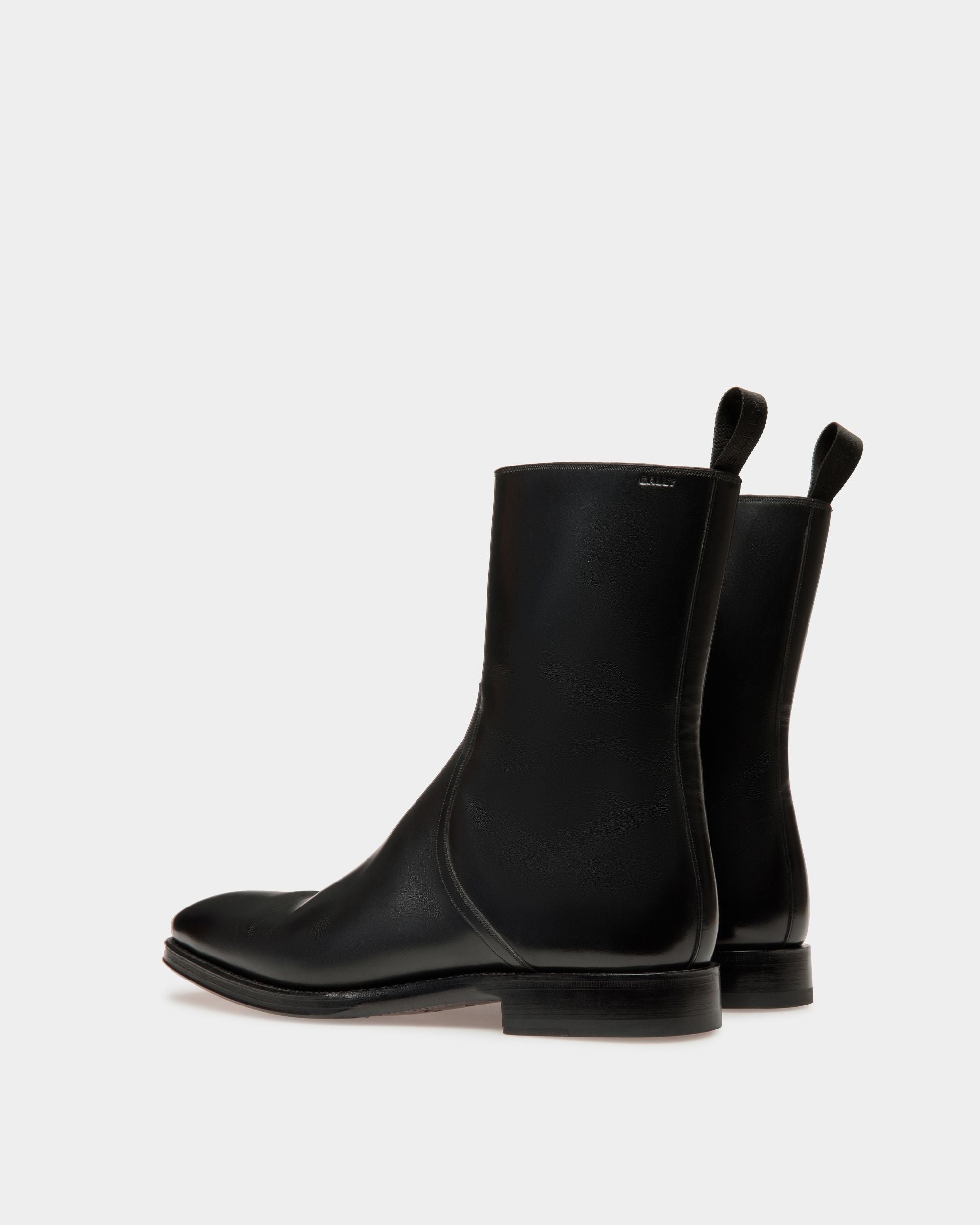 Scribe Stiefelette Aus Leder in Schwarz - Herren - Bally - 03