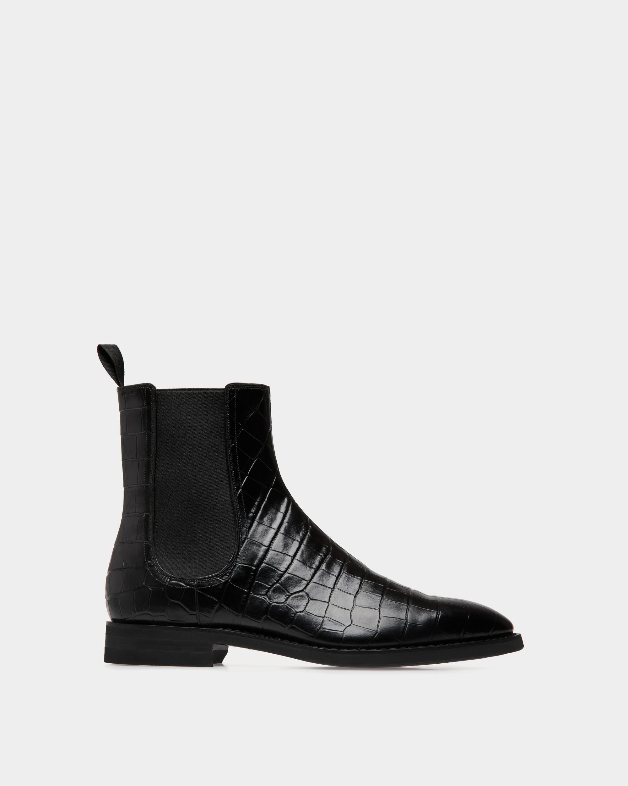 Scribe Boots In Black Leather - Herren - Bally - 01