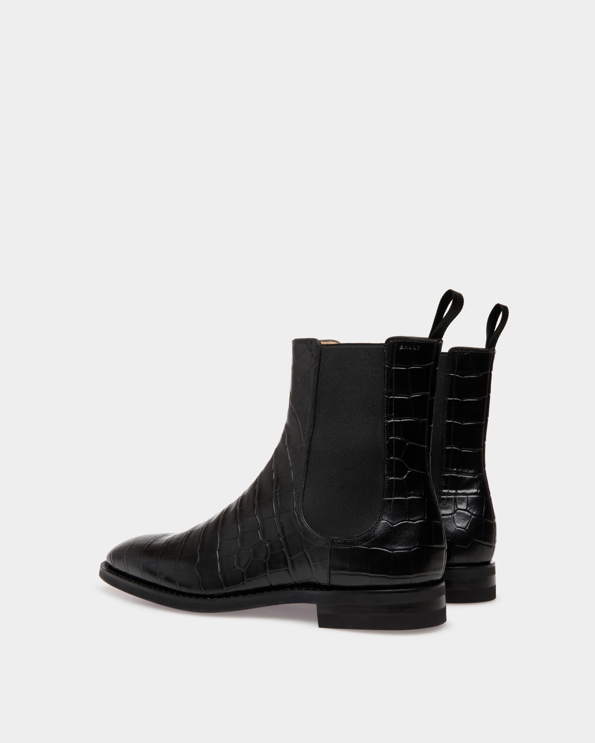 Scribe Boots In Black Leather - Herren - Bally - 03
