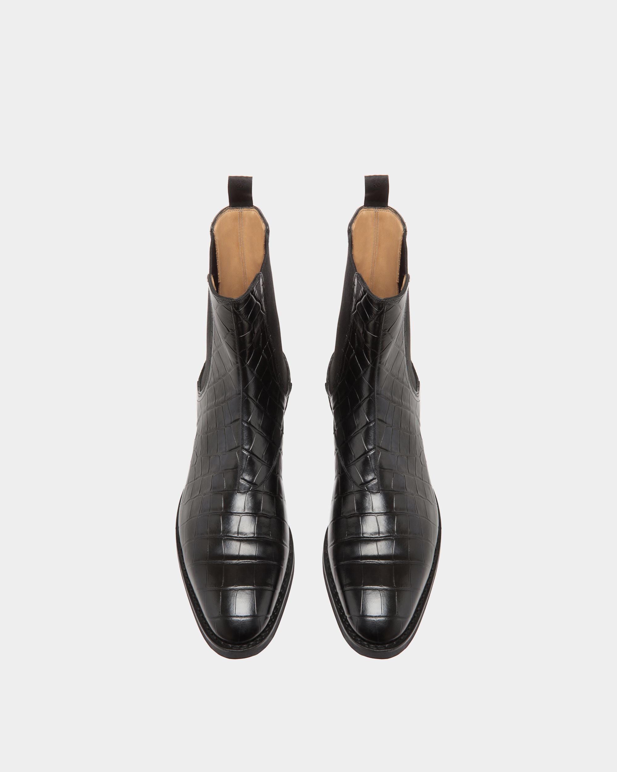 Scribe Boots In Black Leather - Herren - Bally - 04