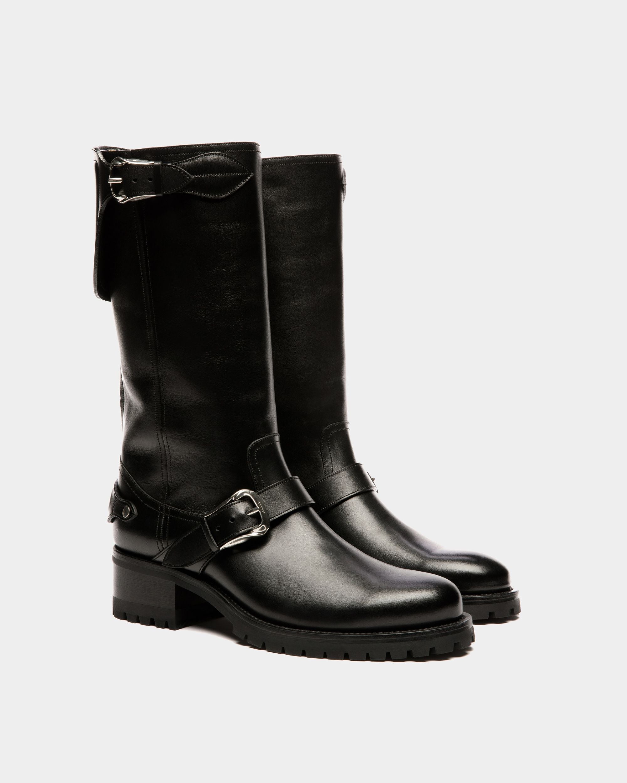 Ardis Langschaftstiefel Aus Leder In Schwarz - Herren - Bally - 03