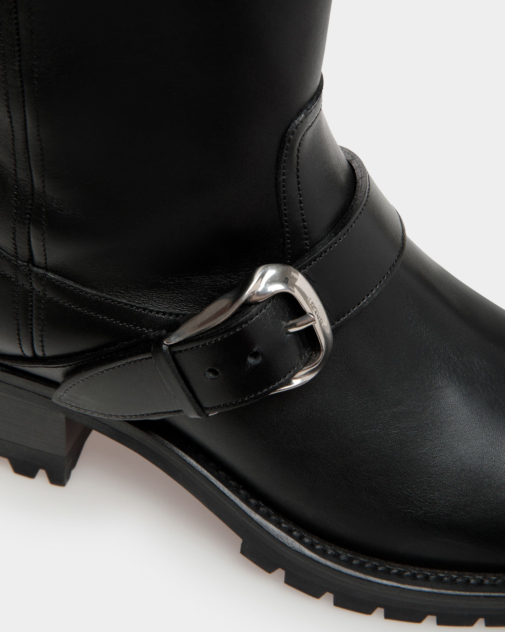 Ardis Langschaftstiefel Aus Leder In Schwarz - Herren - Bally - 05