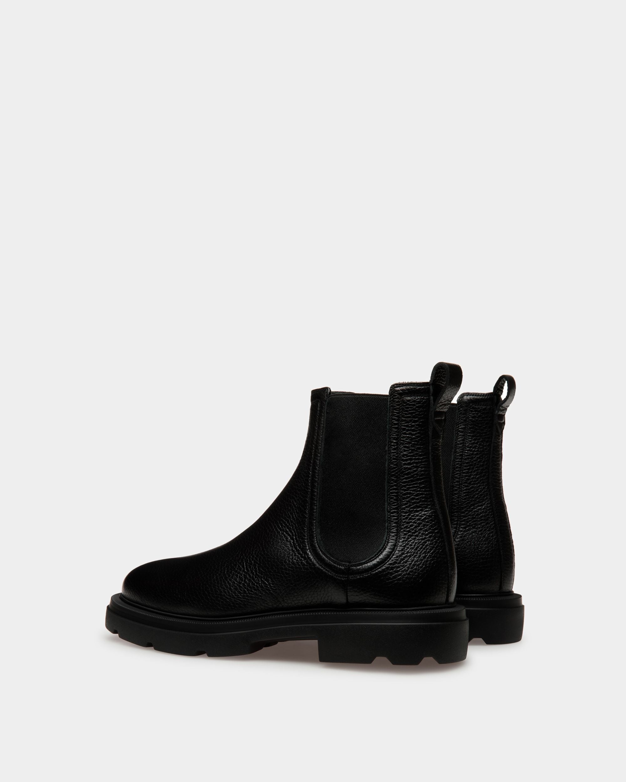 Zurich Stiefelette Aus Leder In Schwarz - Herren - Bally - 04