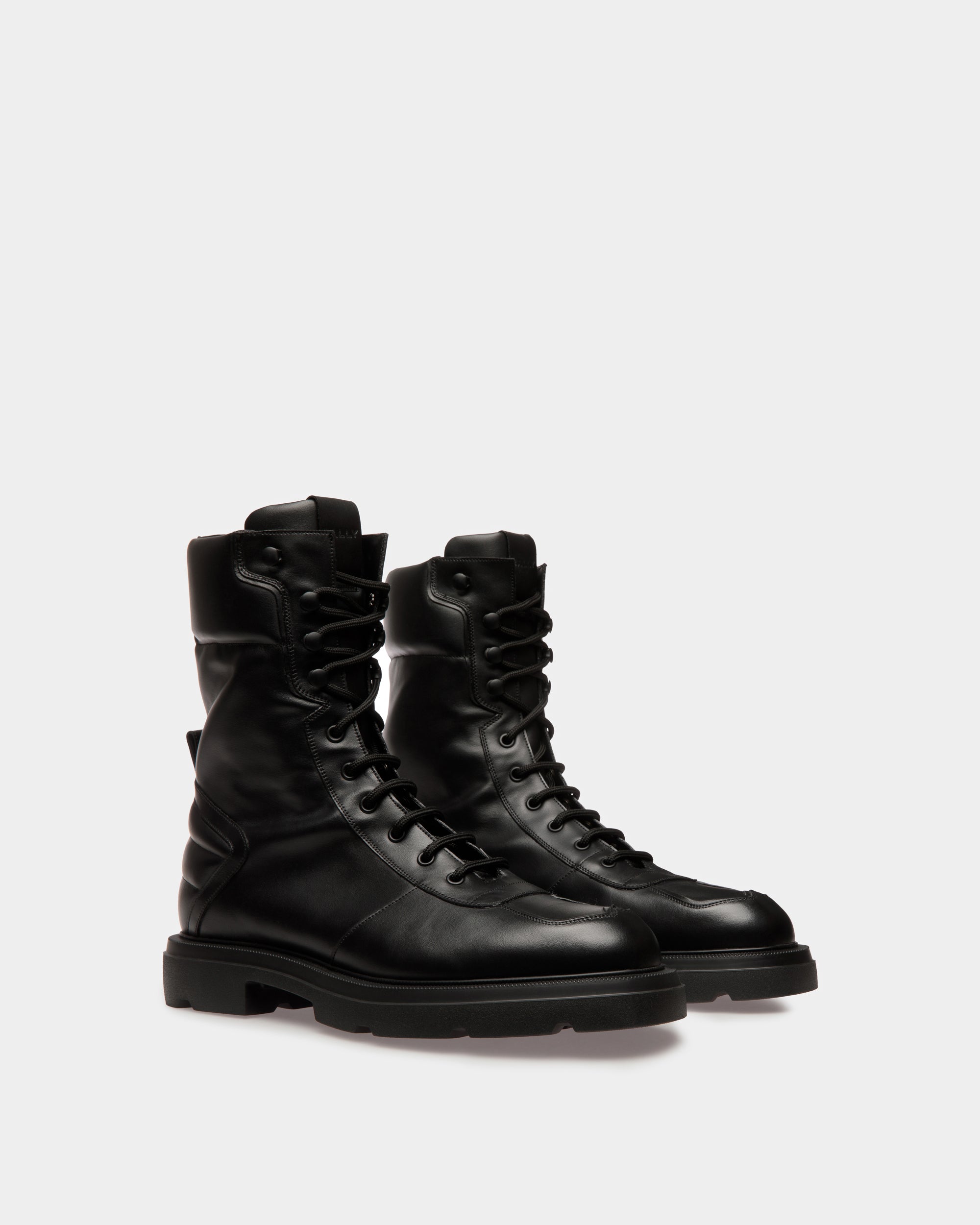 Enga Stiefel Aus Leder In Schwarz - Herren - Bally - 03