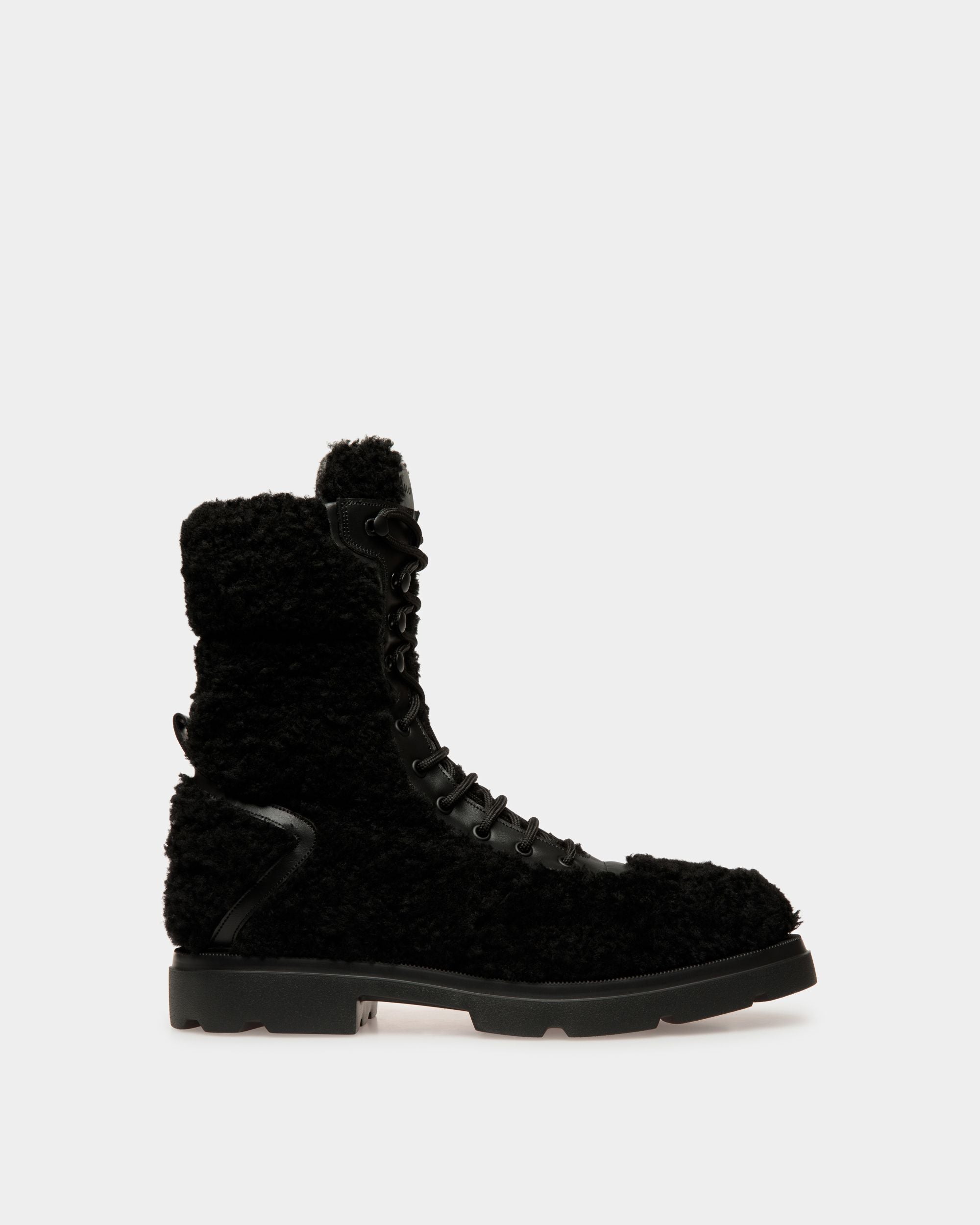 Enga Stiefel Aus Schwarzem Kunstfell - Herren - Bally - 01