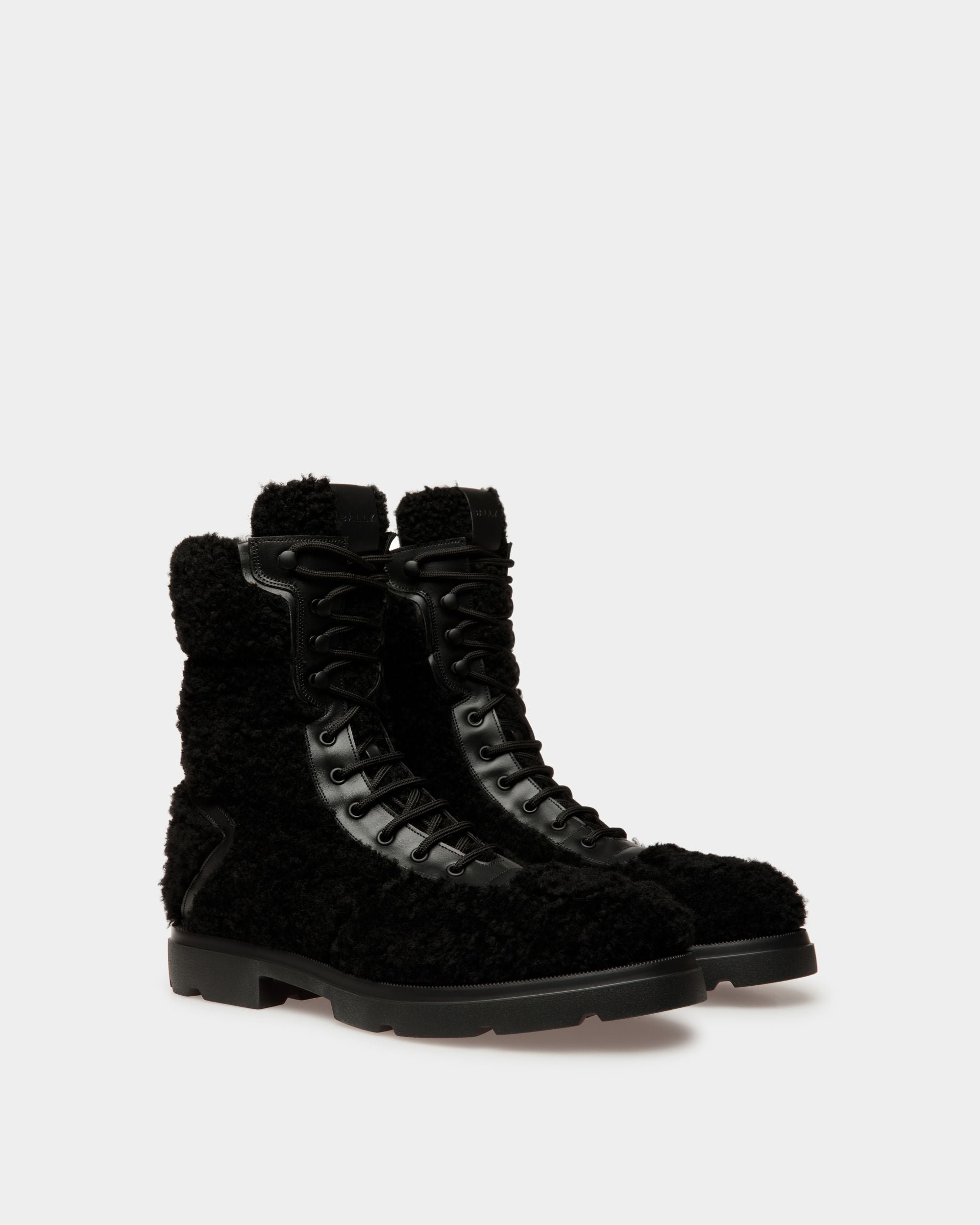 Enga Stiefel Aus Schwarzem Kunstfell - Herren - Bally - 02