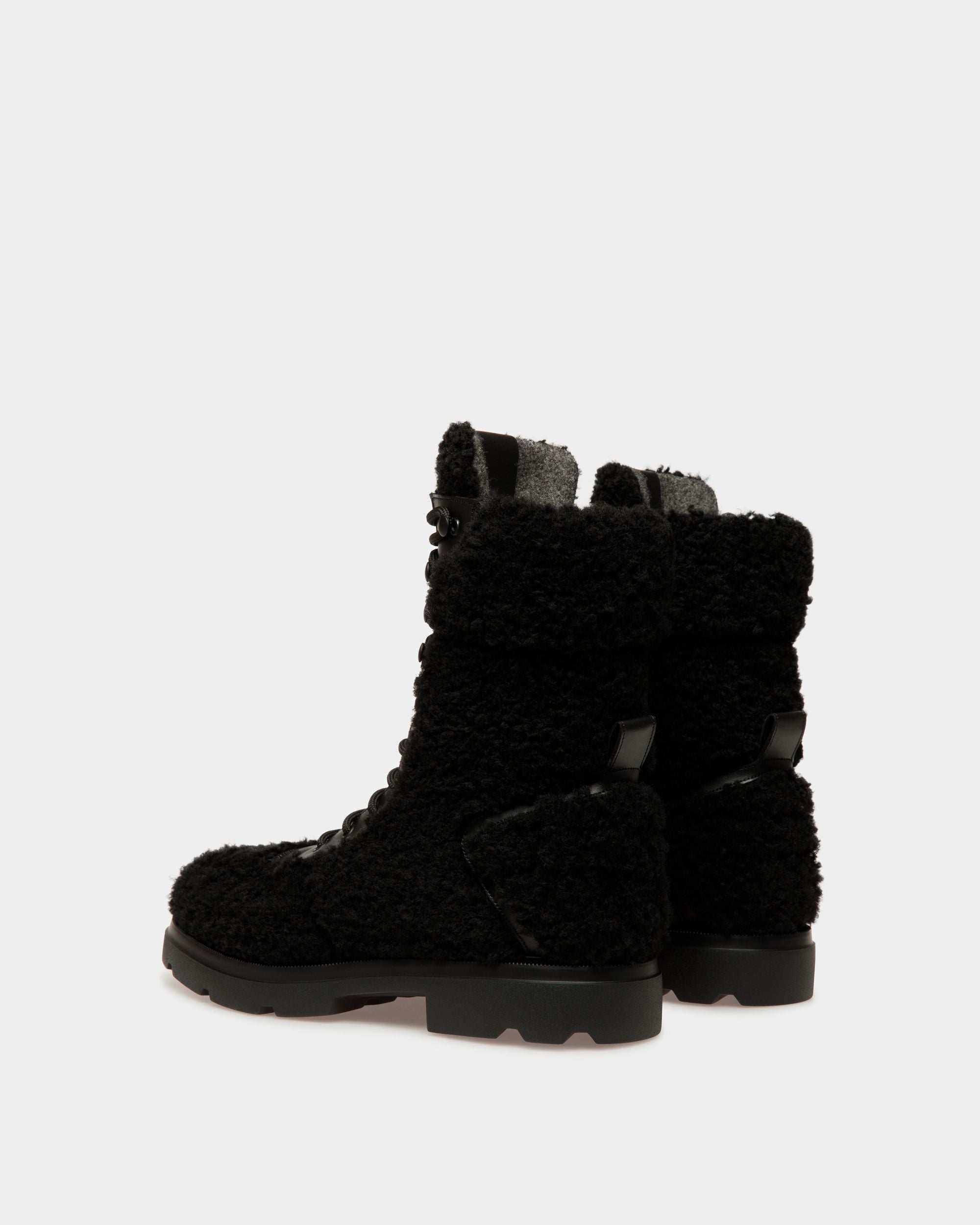 Enga Stiefel Aus Schwarzem Kunstfell - Herren - Bally - 03