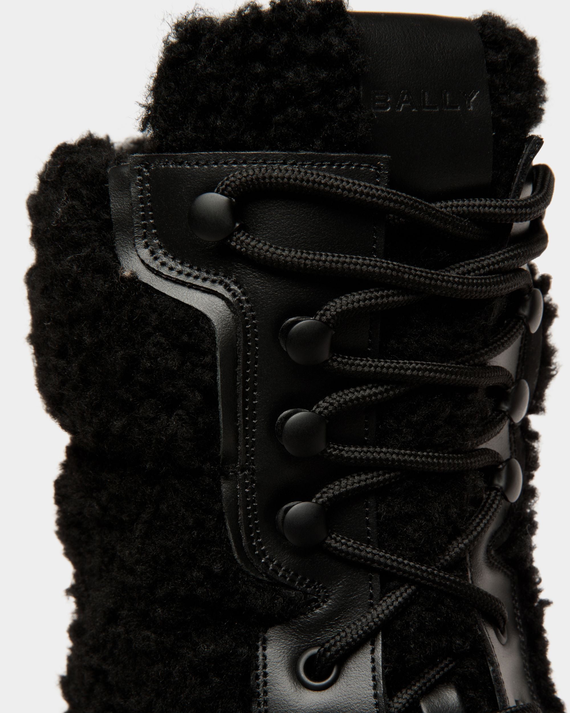Enga Stiefel Aus Schwarzem Kunstfell - Herren - Bally - 04