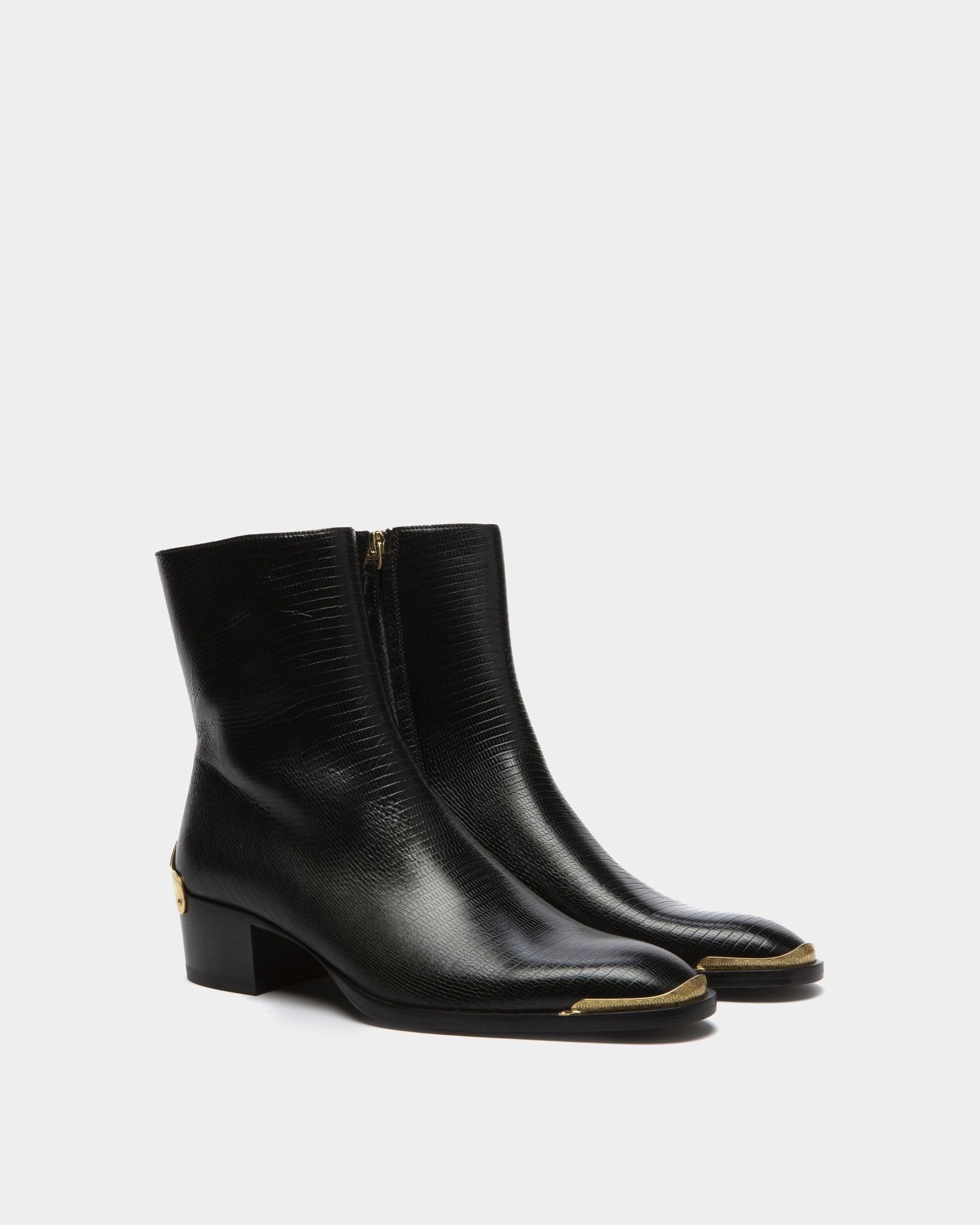 Frankel Stiefelette Aus Leder In Schwarz - Herren - Bally - 02