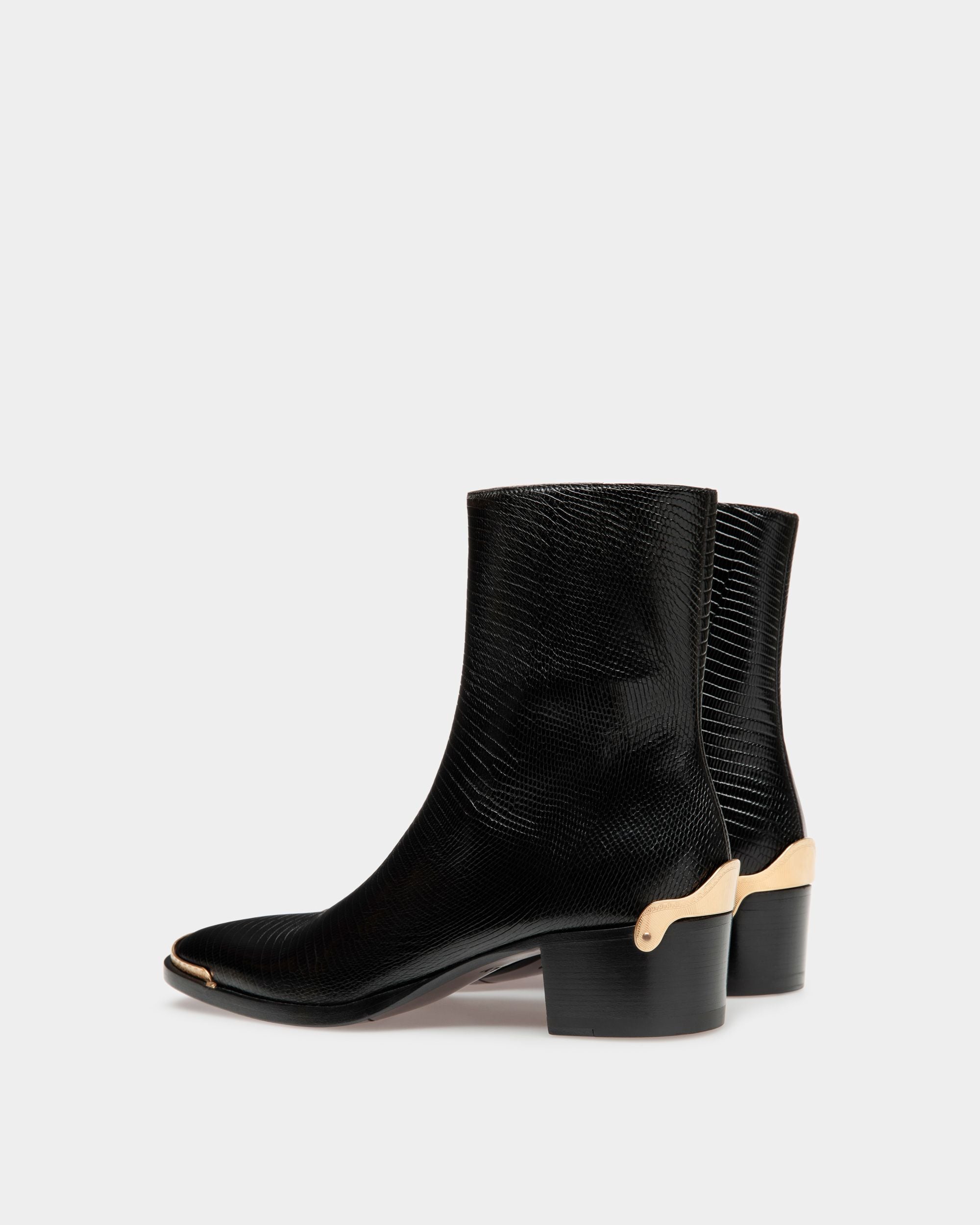 Frankel Stiefelette Aus Leder In Schwarz - Herren - Bally - 03