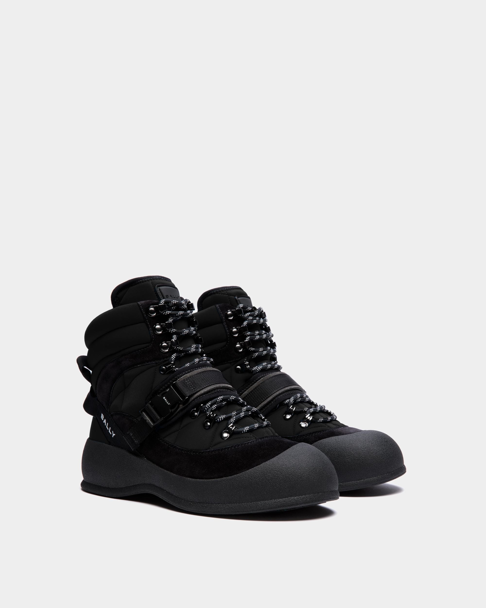 Frei Stiefel Aus Nylon In Schwarz - Herren - Bally - 03
