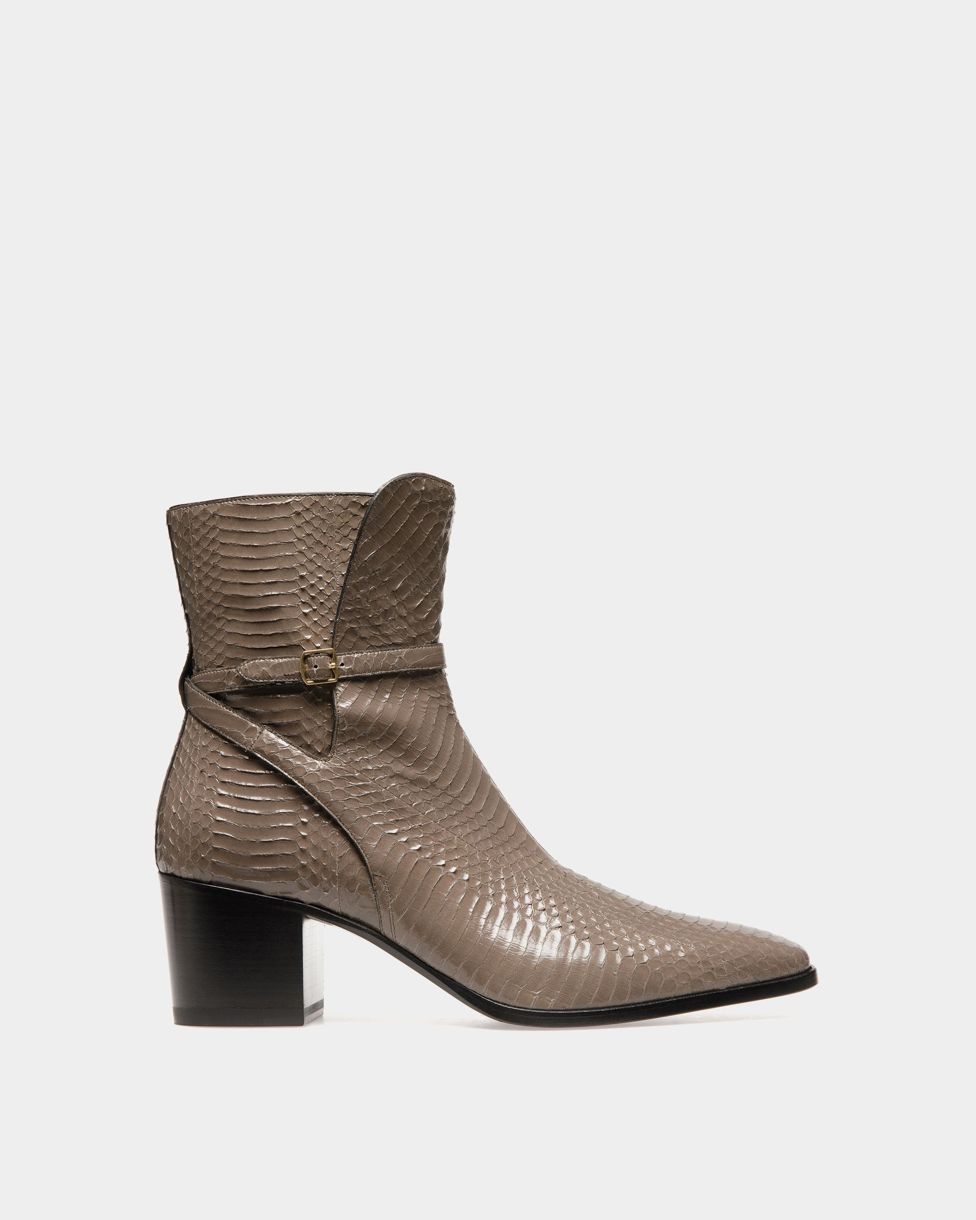 Villy Stiefel Aus Grauem Leder - Herren - Bally - 01