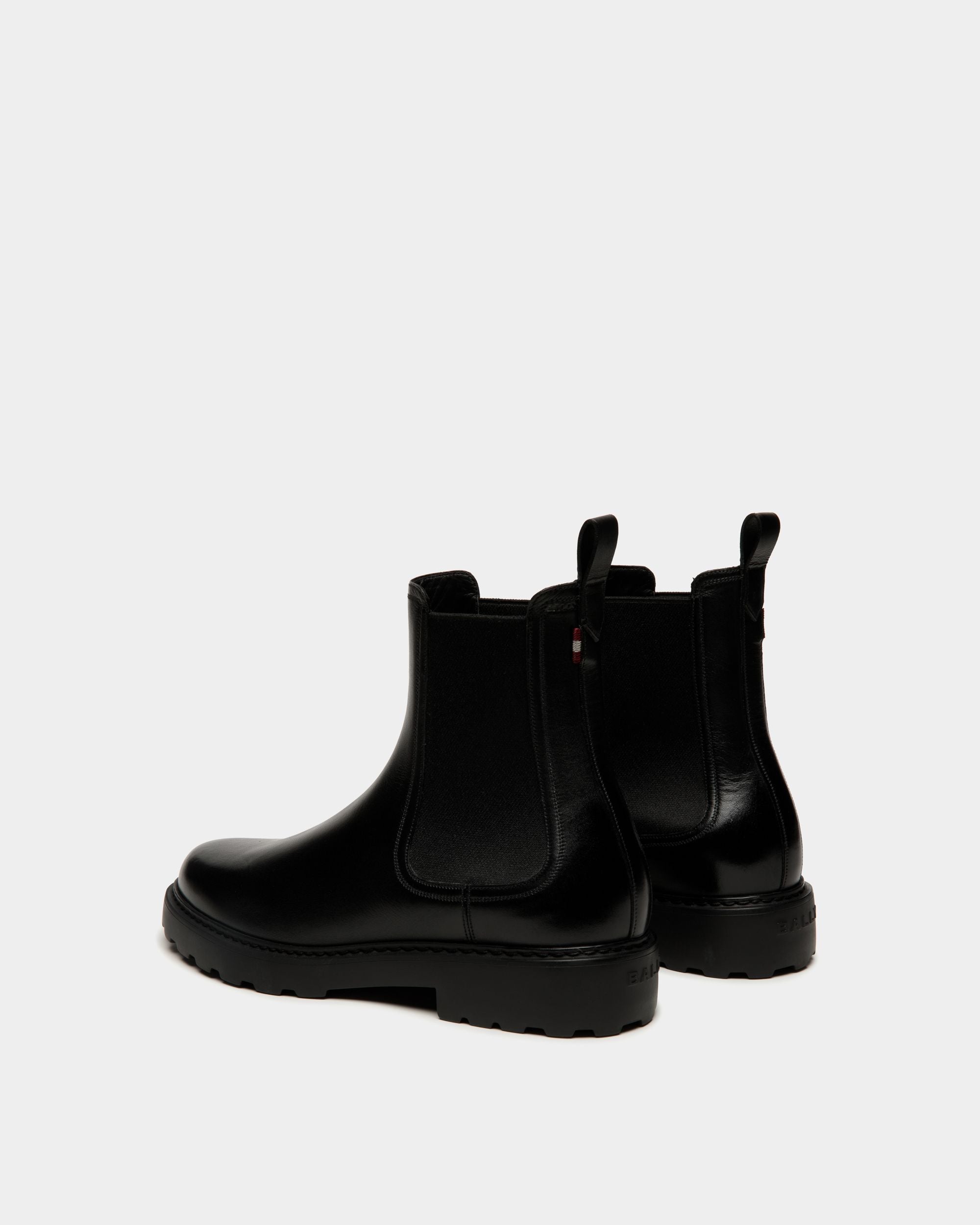 Gusto Bootie Aus Leder In Schwarz - Herren - Bally - 04