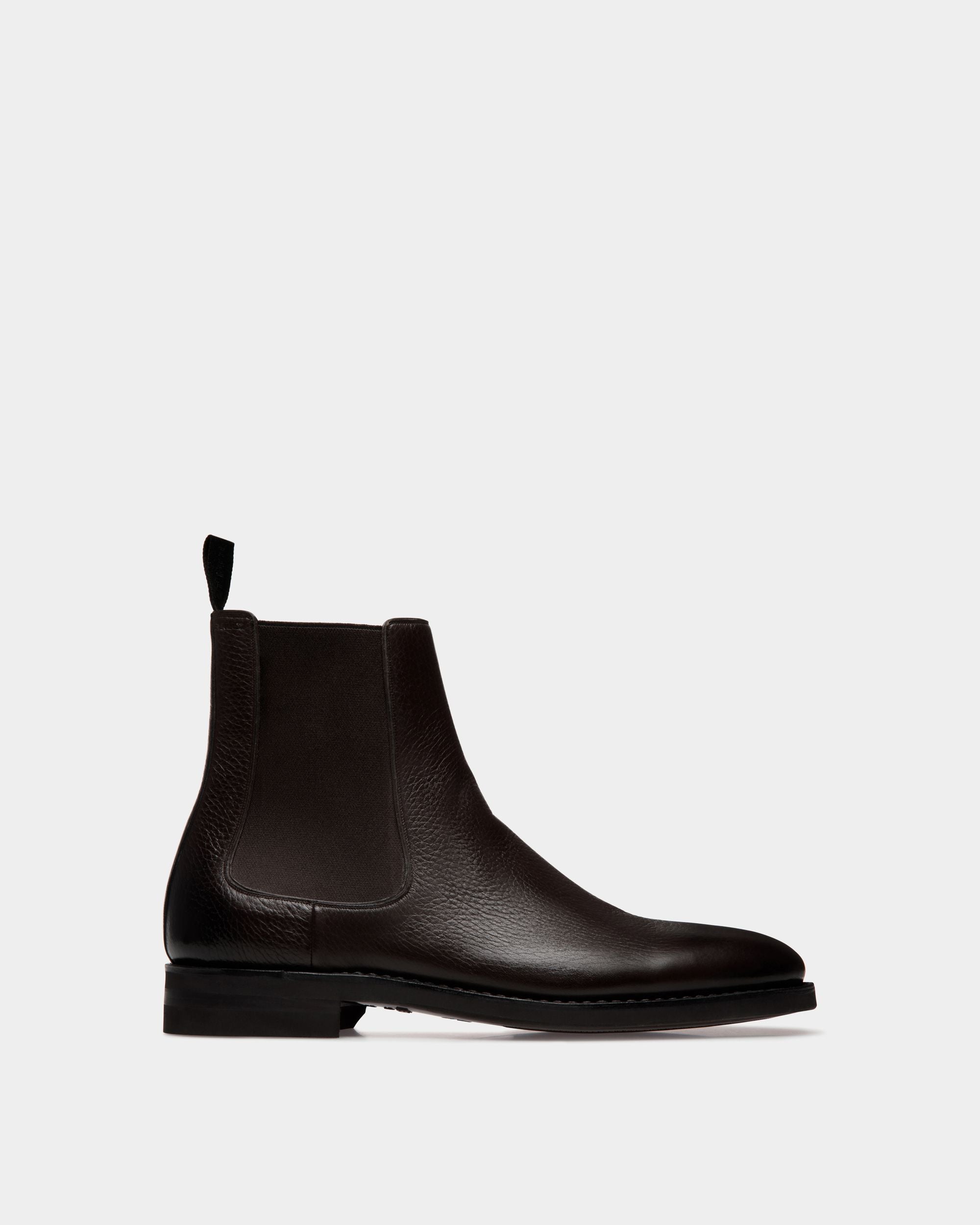 Scribe Un Bootie Aus Hirschleder In Ebenholzschwarz - Herren - Bally - 01