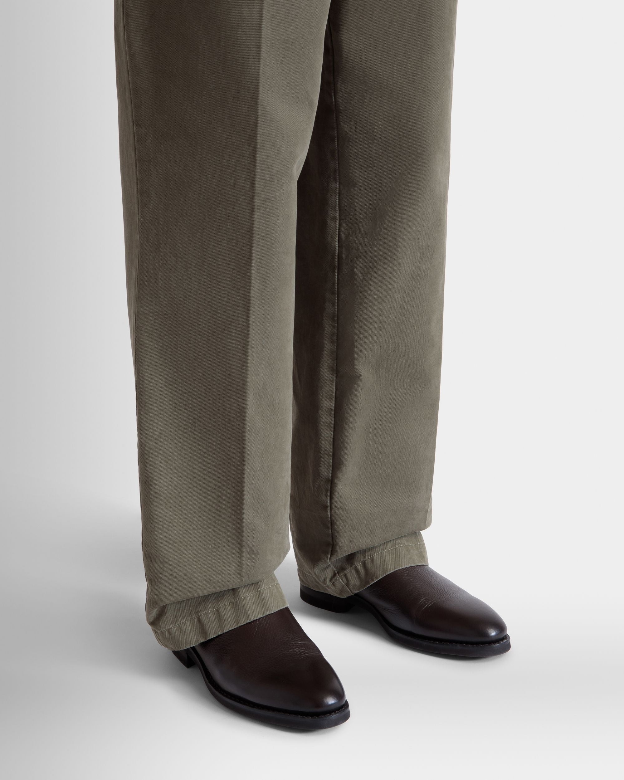 Scribe Un Bootie Aus Hirschleder In Ebenholzschwarz - Herren - Bally - 02