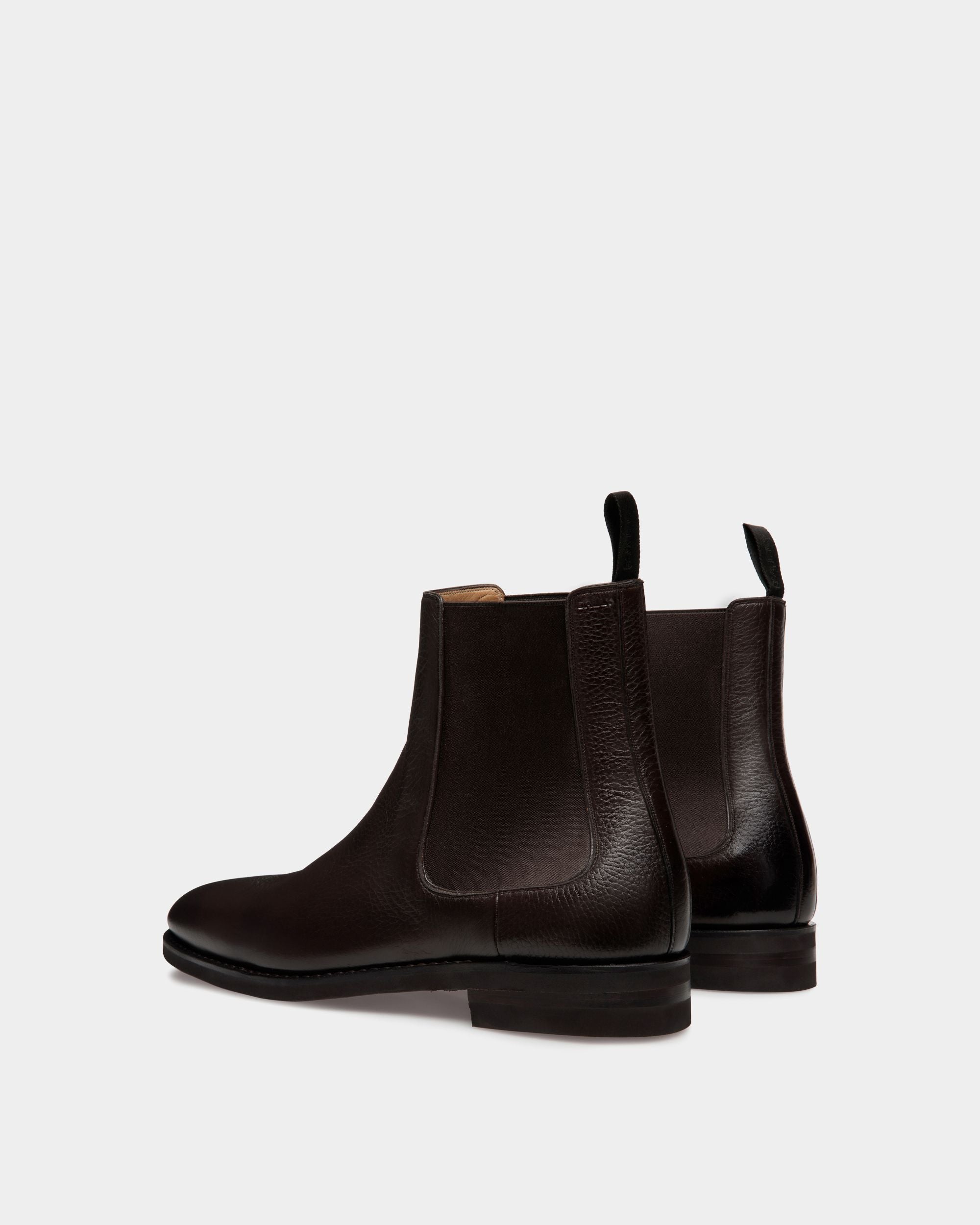 Scribe Un Bootie Aus Hirschleder In Ebenholzschwarz - Herren - Bally - 04