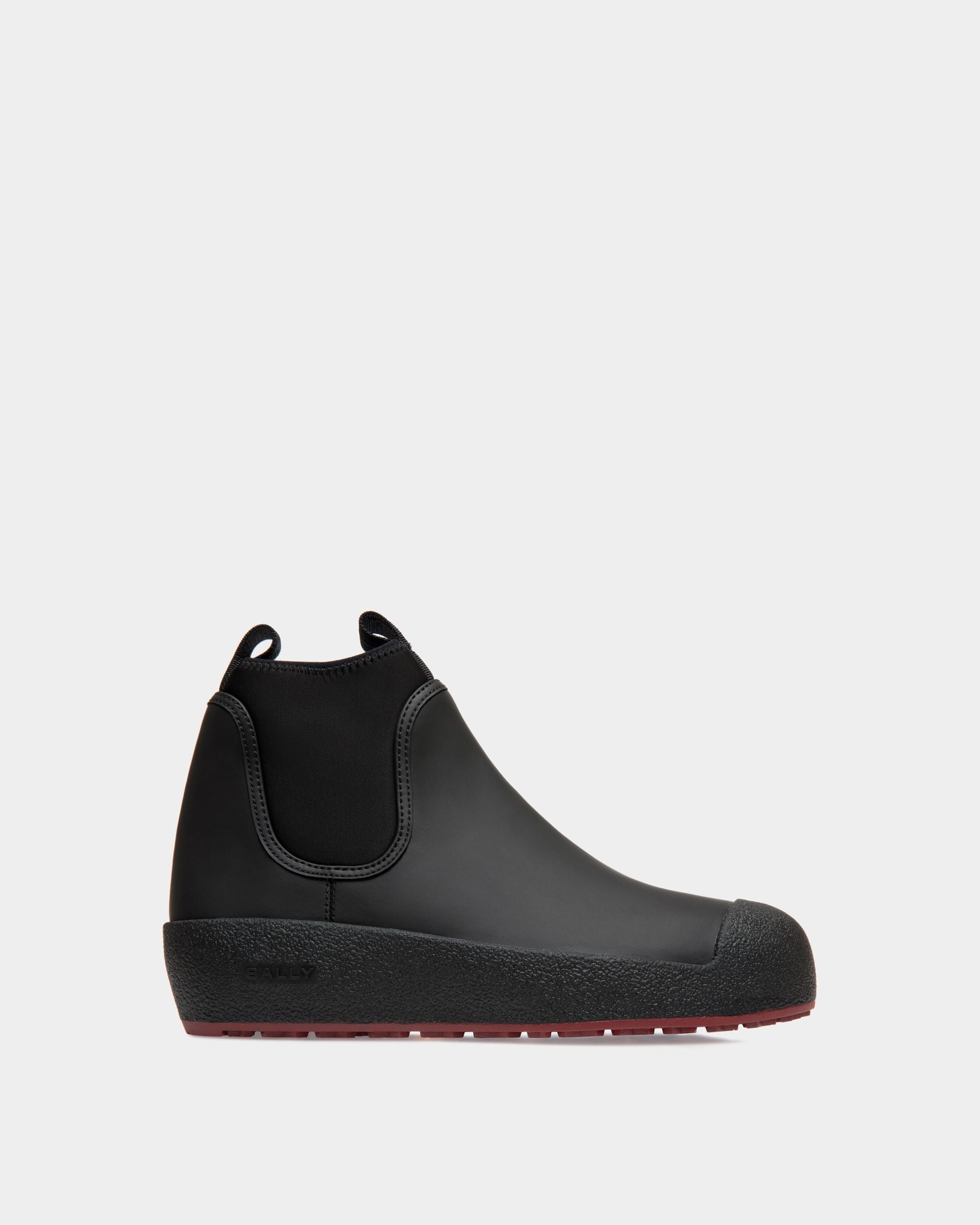 Bally Curling Boots In Black Leather - Herren - Bally - 01