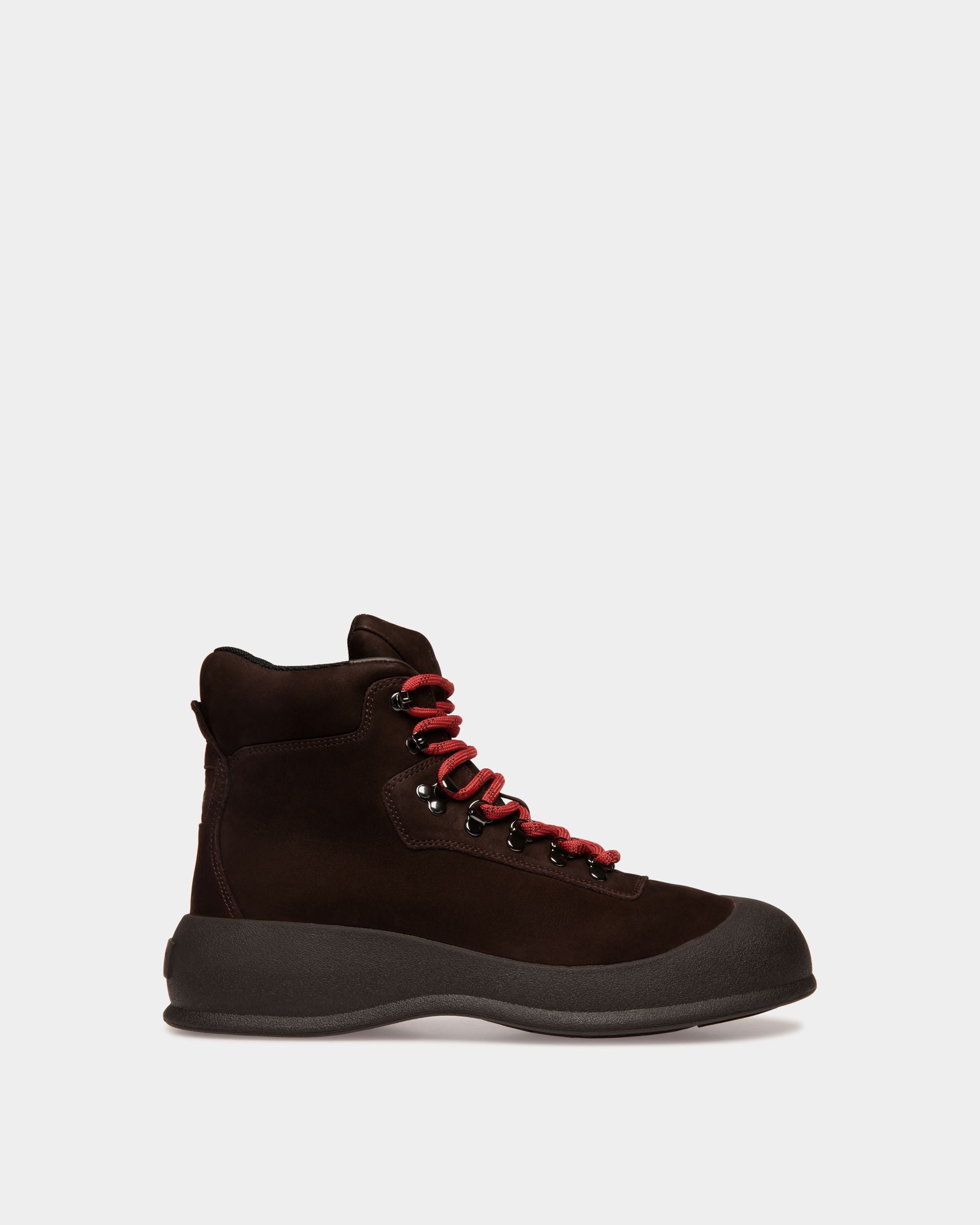 Frei Schneestiefel Aus Nubukleder In Ebenholzschwarz - Herren - Bally - 01