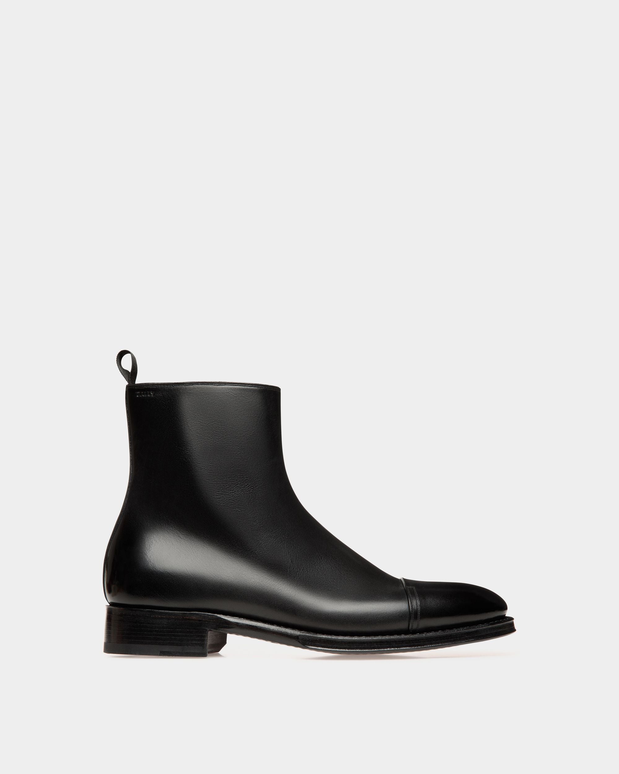 Stiefeletten Aus Leder In Schwarz Aus Der Adrien Brody Travel-Kollektion - Herren - Bally - 01
