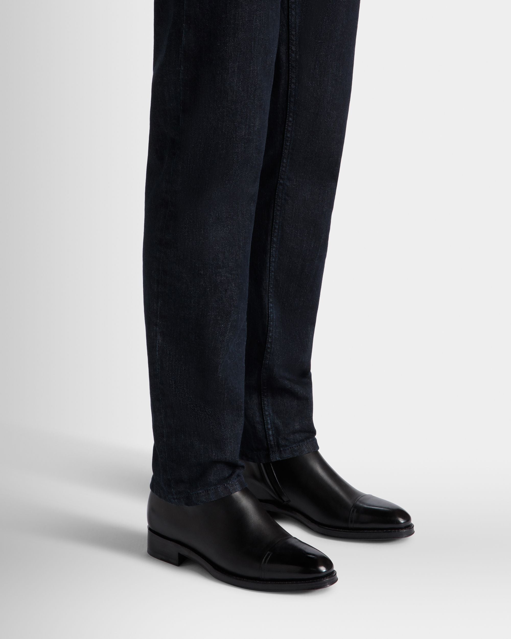 Stiefeletten Aus Leder In Schwarz Aus Der Adrien Brody Travel-Kollektion - Herren - Bally - 02
