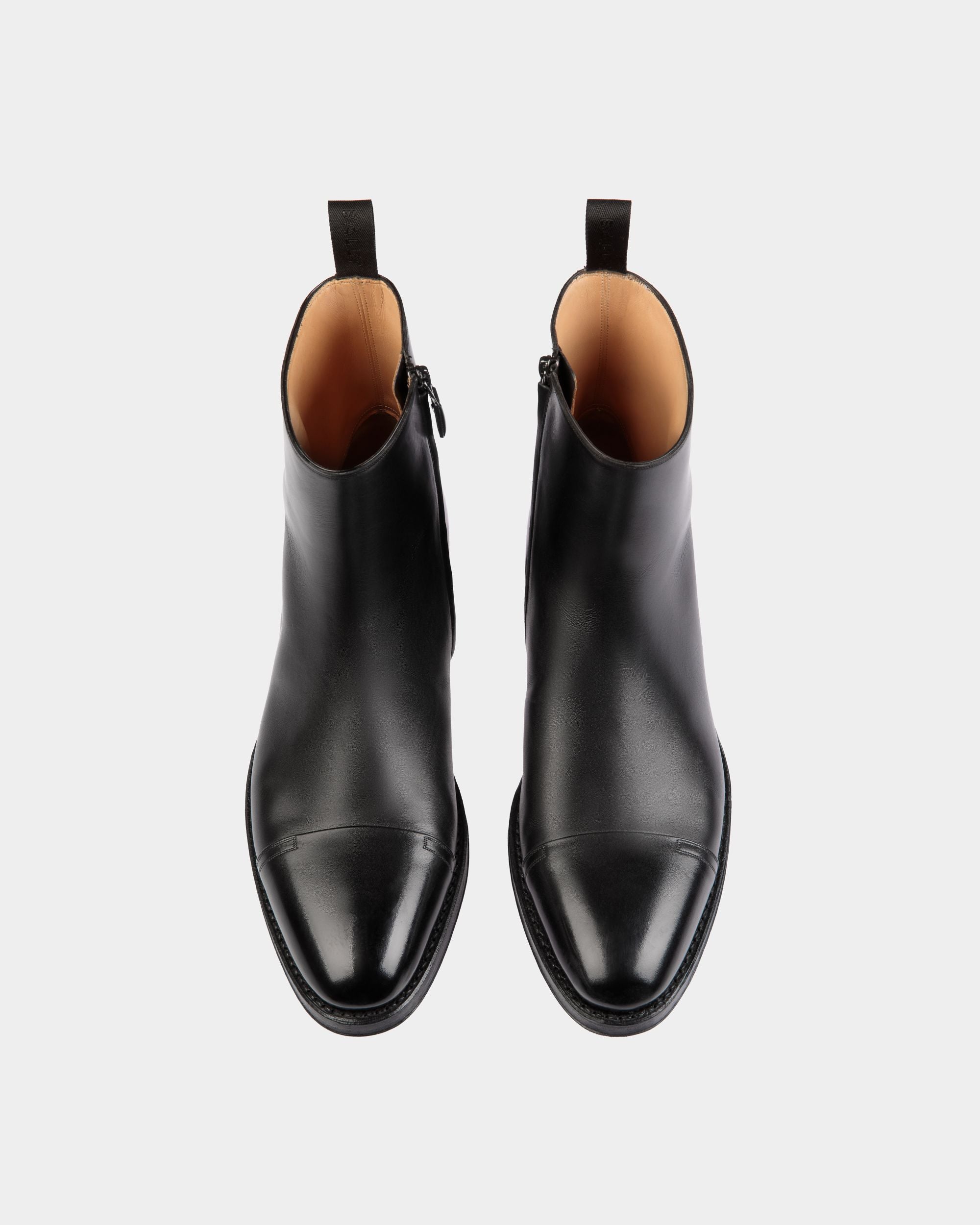 Stiefeletten Aus Leder In Schwarz Aus Der Adrien Brody Travel-Kollektion - Herren - Bally - 05