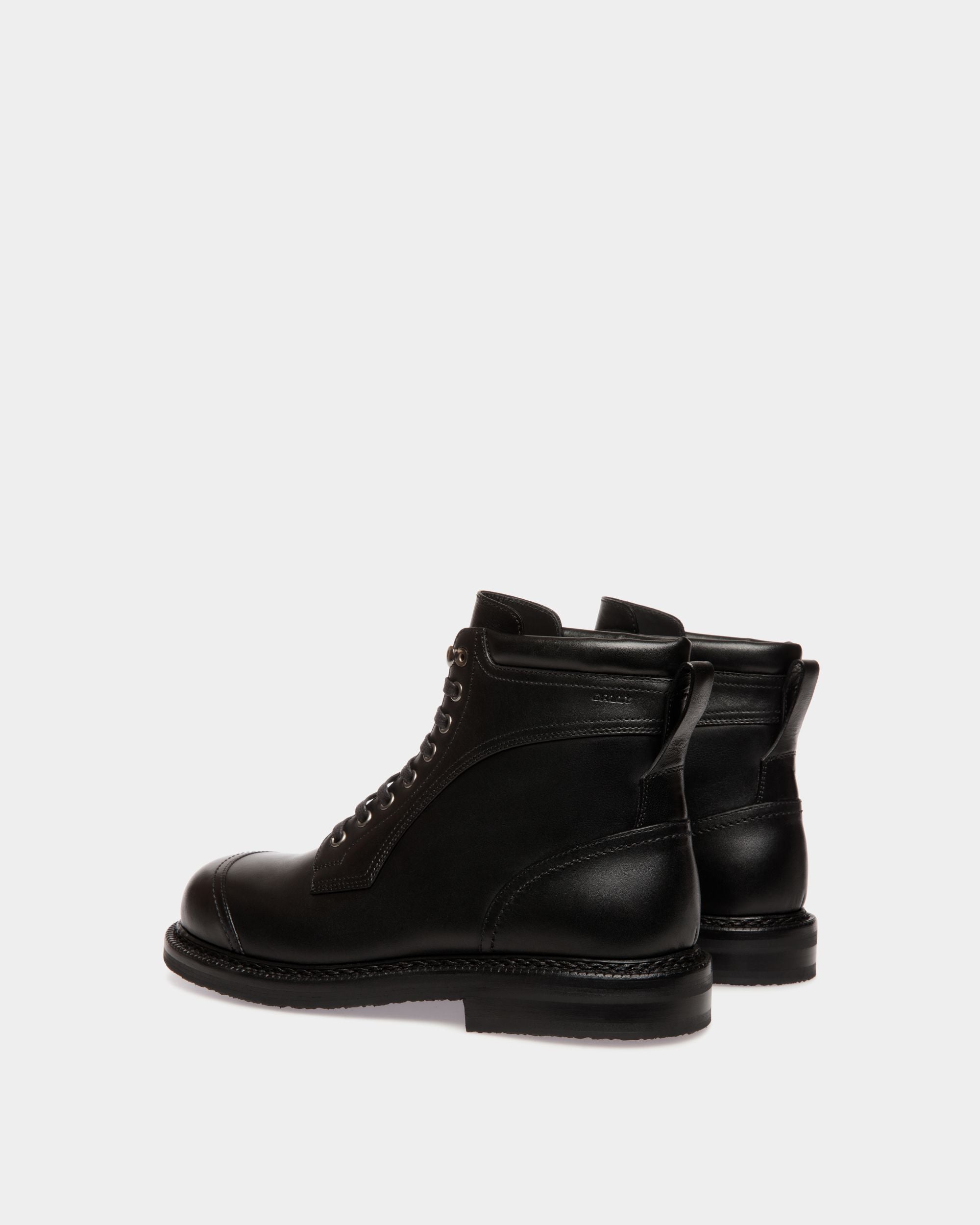 Norwelt Stiefelette Aus Leder In Schwarz - Herren - Bally - 04