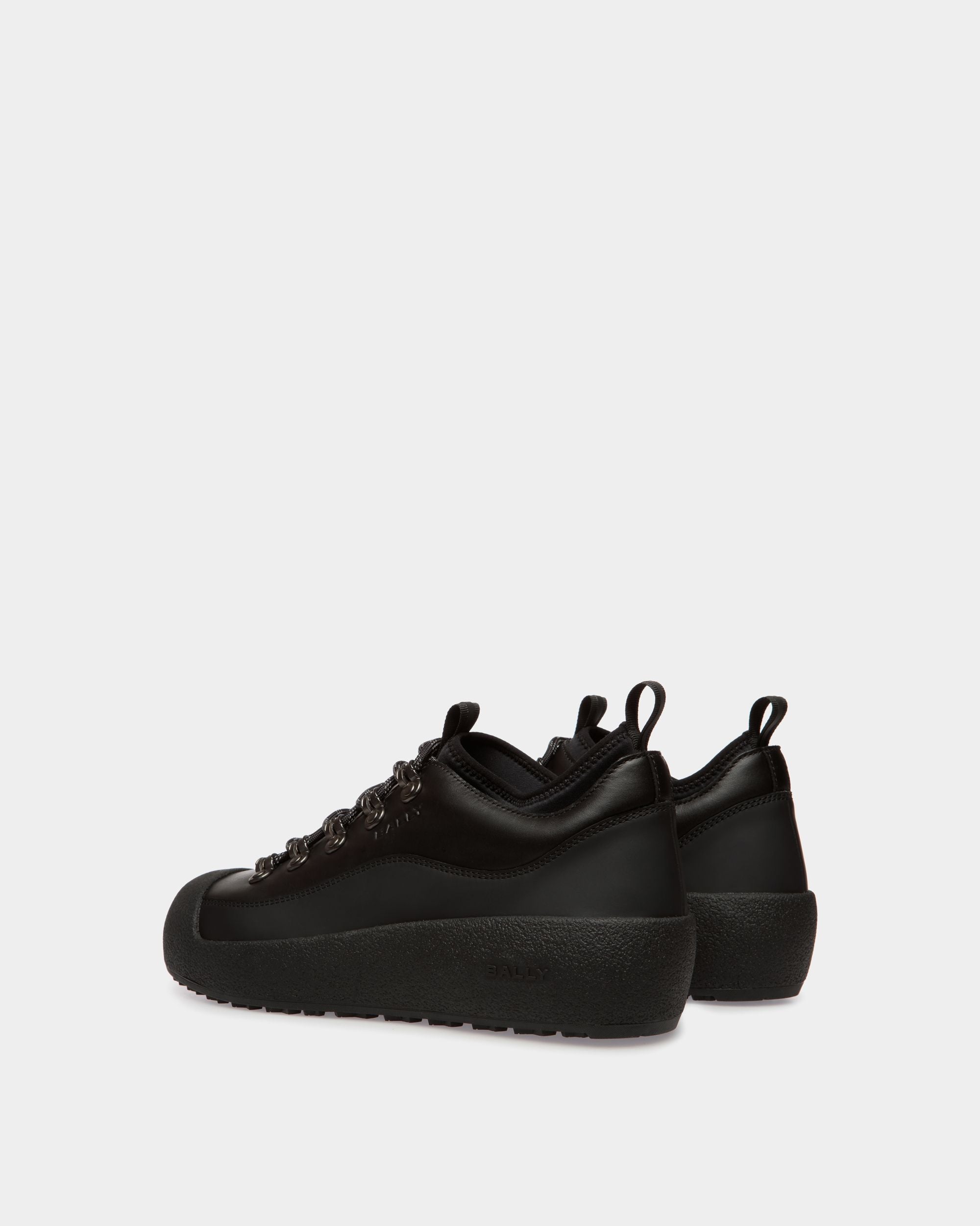 Winter Capsule Stiefelette Aus Schwarzem Leder - Herren - Bally - 04