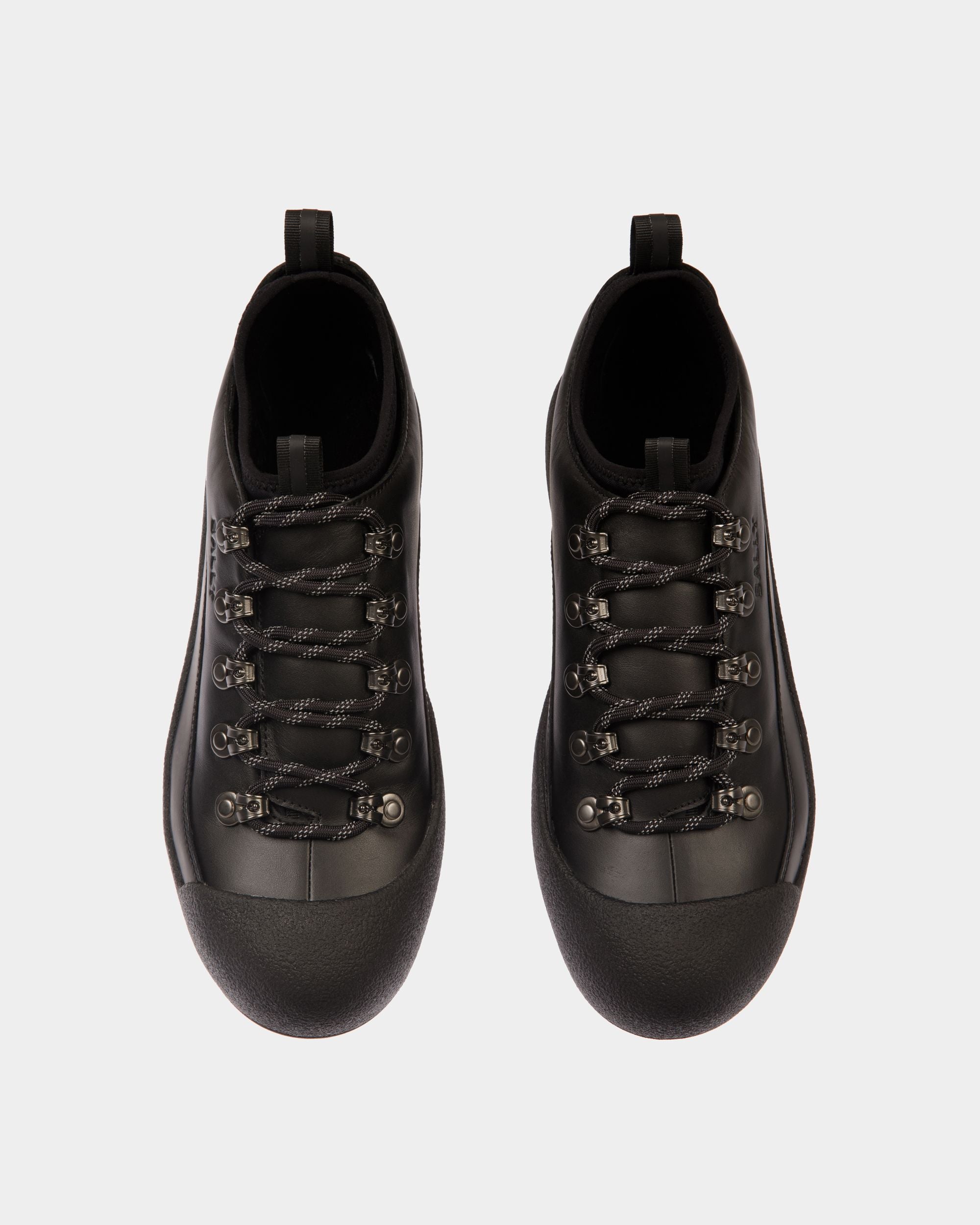 Winter Capsule Stiefelette Aus Schwarzem Leder - Herren - Bally - 05