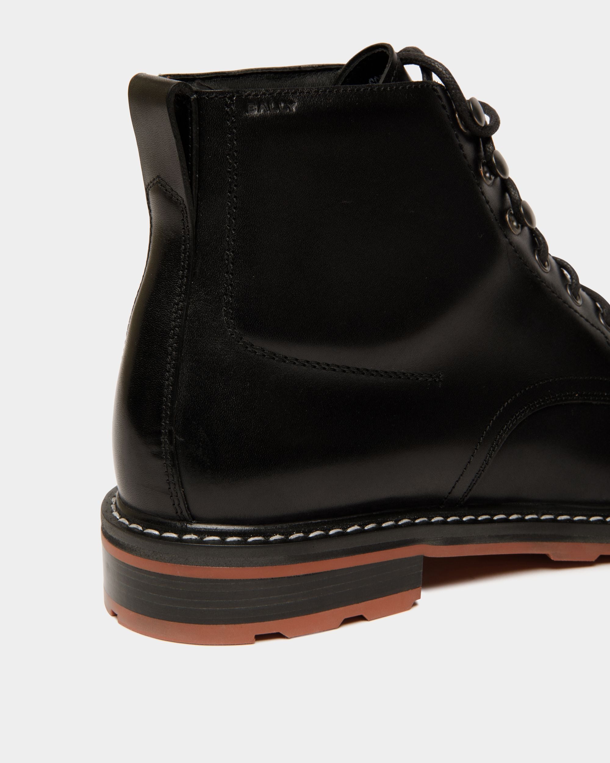Winter Capsule Stiefelette Aus Schwarzem Leder - Herren - Bally - 06