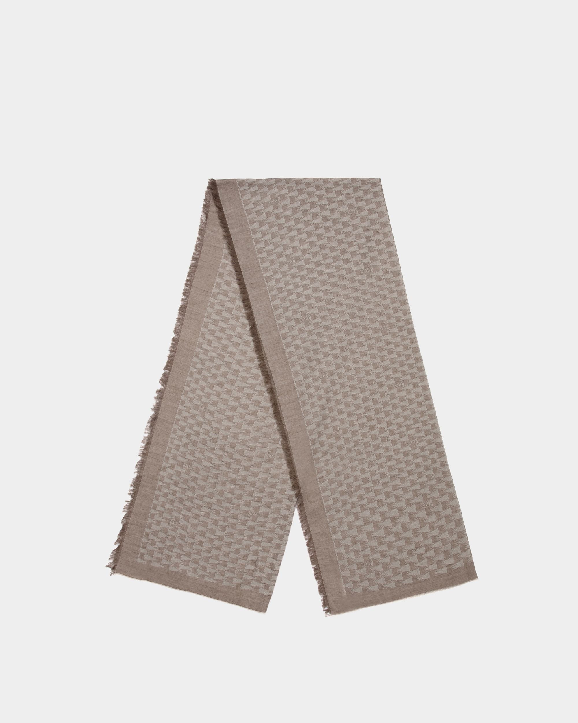 Pennant Schal In Beige - Herren - Bally - 01