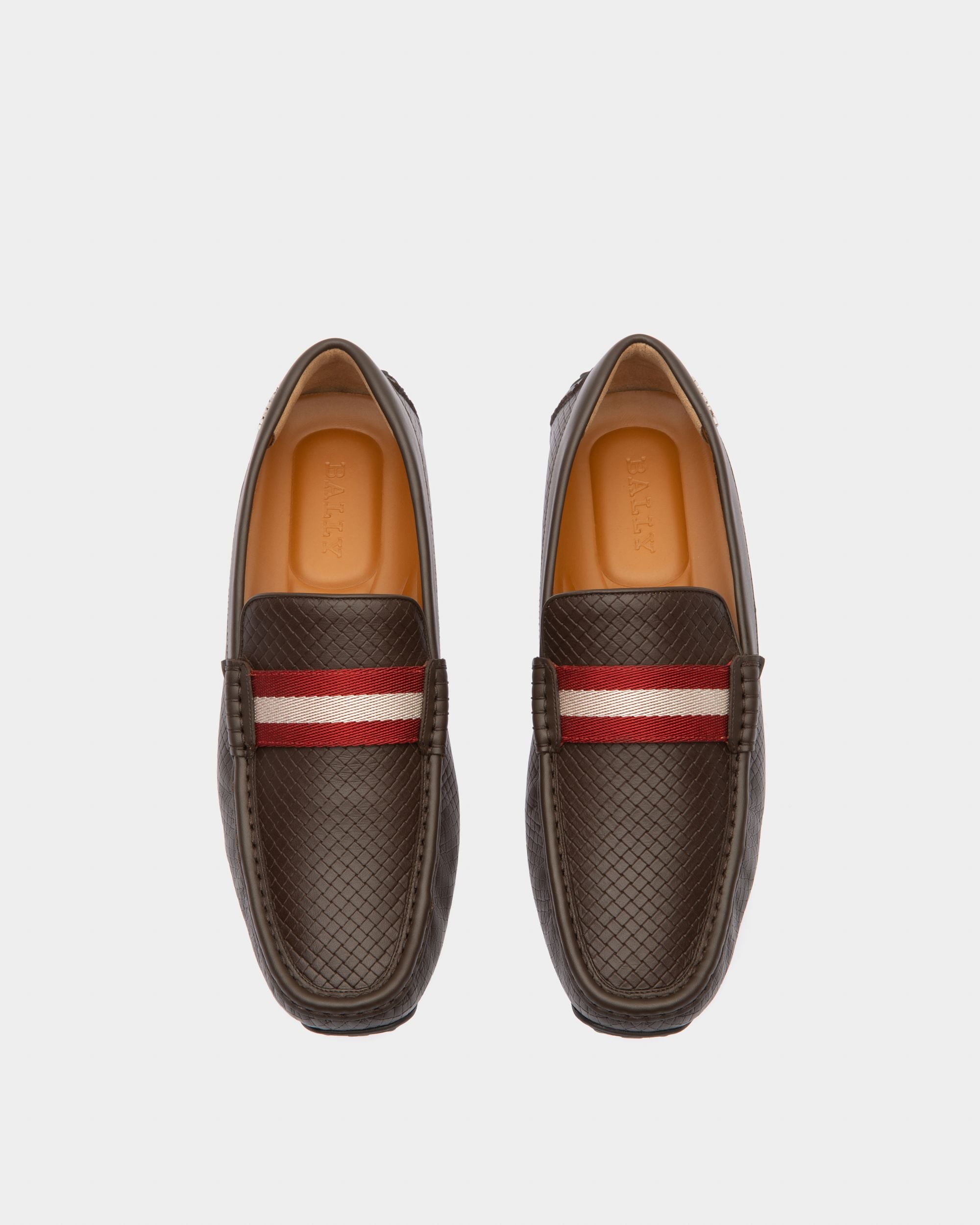 Pilot Drivers In Brown Leather - Herren - Bally - 02